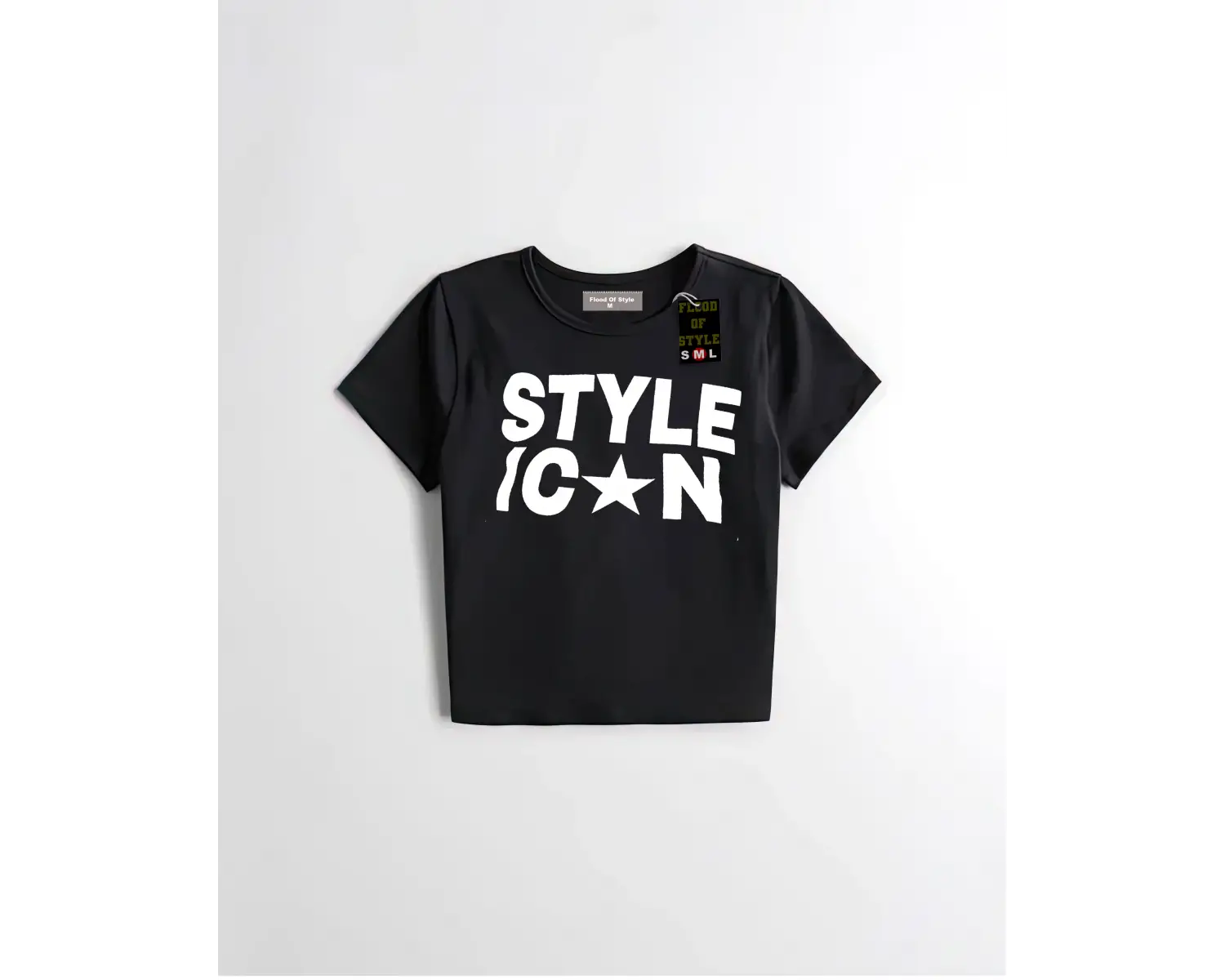 Beyaz Babby Tee style Özel tasarım