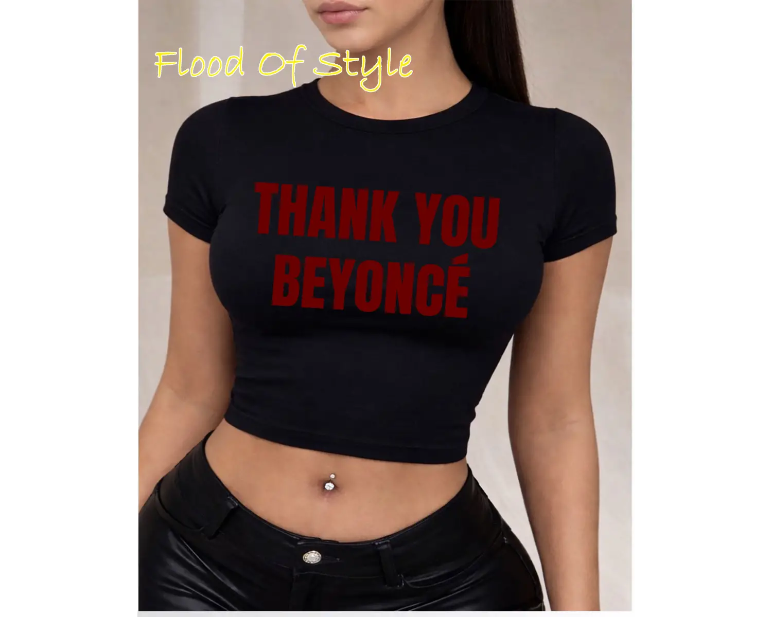 Beyaz Babby Tee thank you Özel tasarım