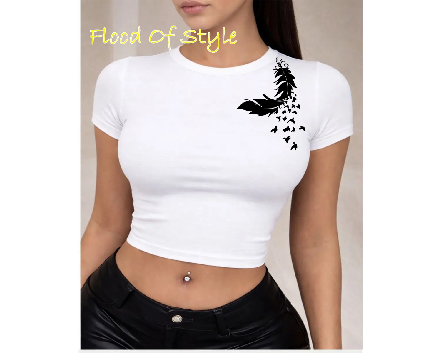 Beyaz Babby Tee tügg Özel tasarım