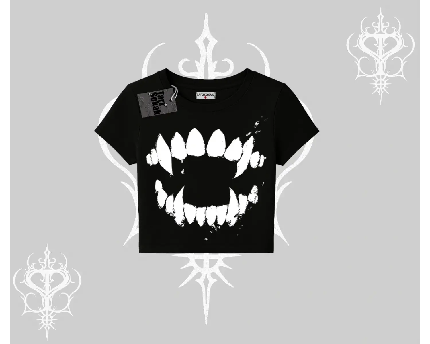 Beyaz Babby Tee Vampir Dış