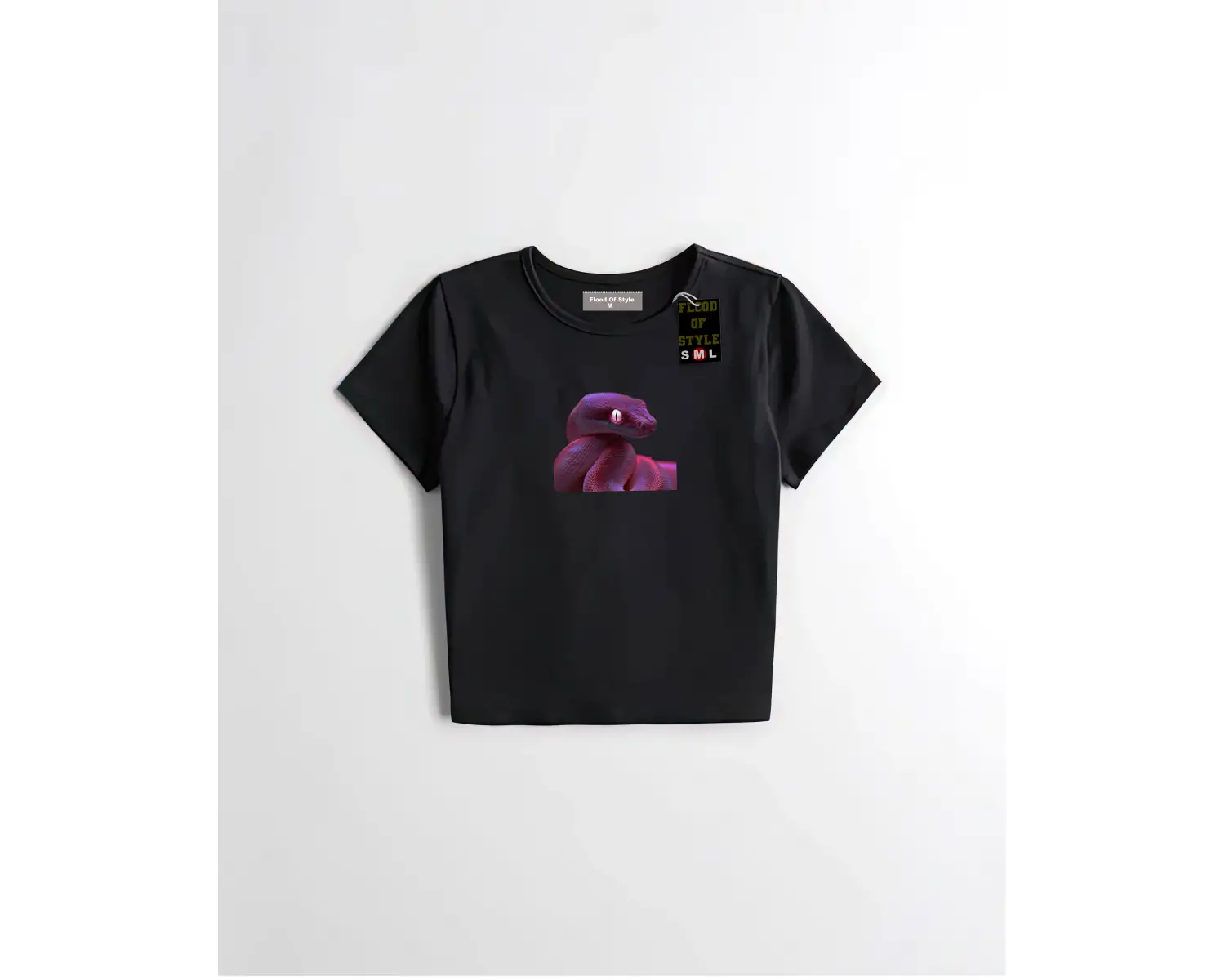 Beyaz Babby Tee yılan Özel tasarım