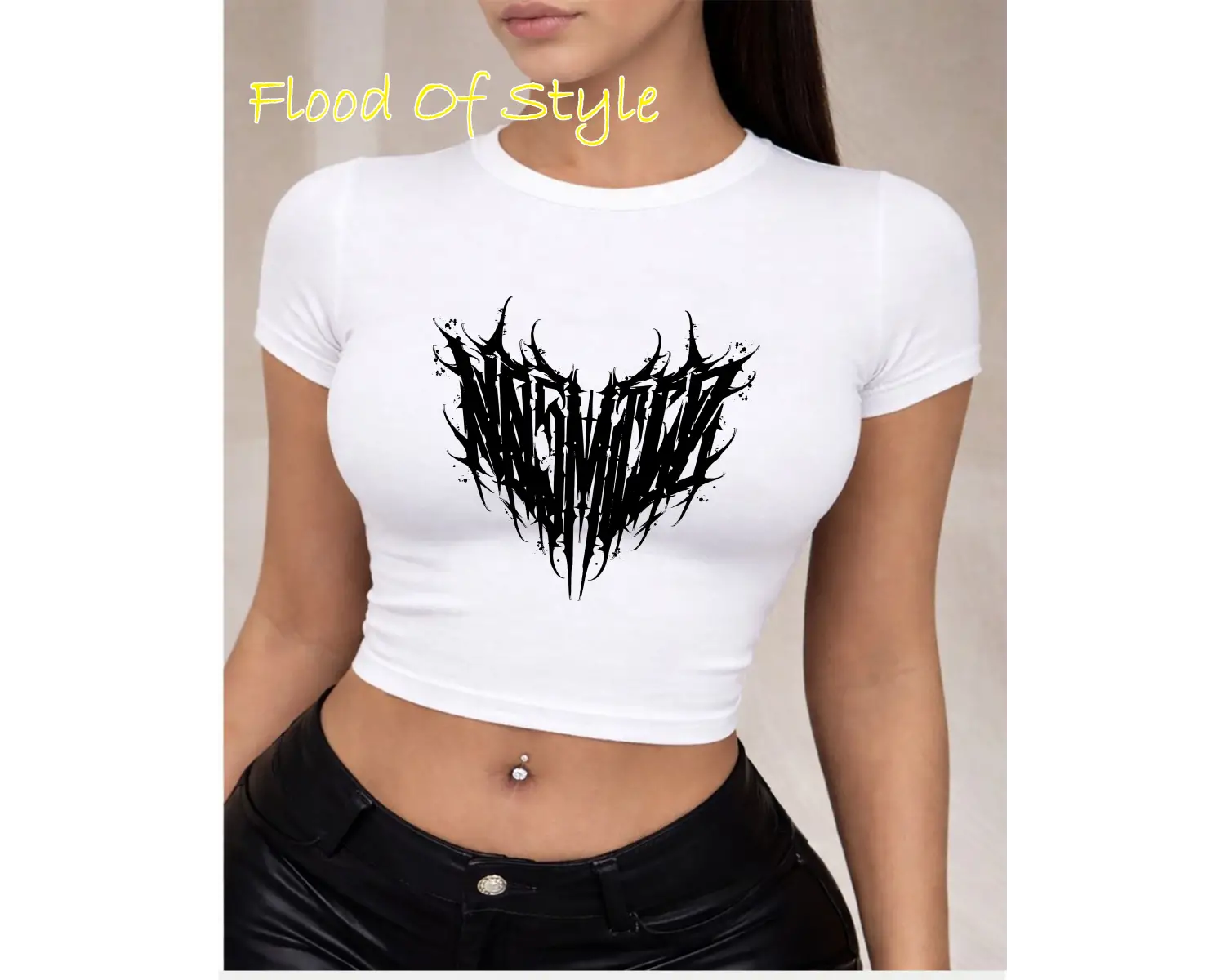 Beyaz Babby Tee yinggg Özel tasarım