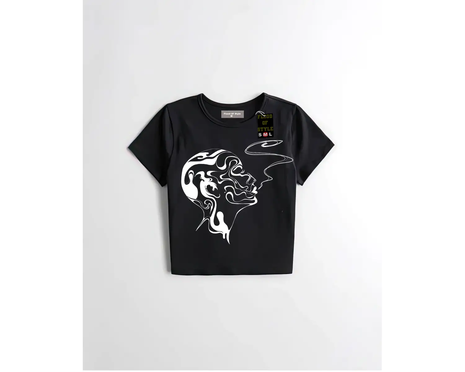 Beyaz Babby Tee yüz tasarım Özel tasarım