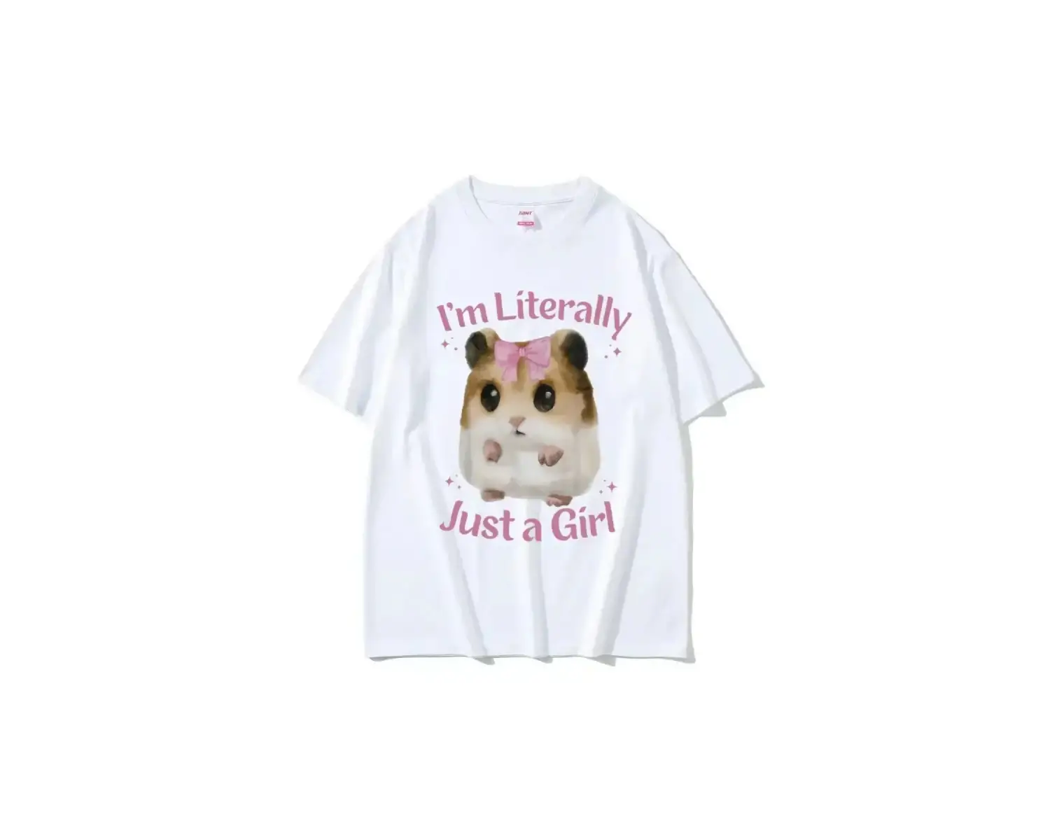 Beyaz Ben kelimenin tam anlamıyla sadece bir sevimli üzgün hamster komik Meme kad