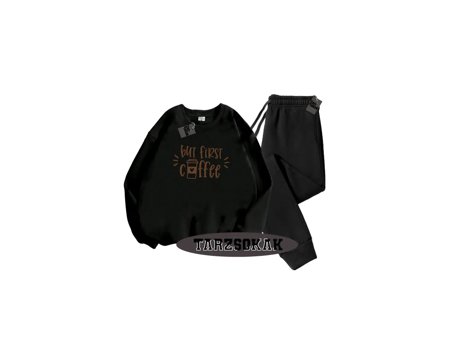 Beyaz Biskilet Coffee Detaylı ikili TAKIM