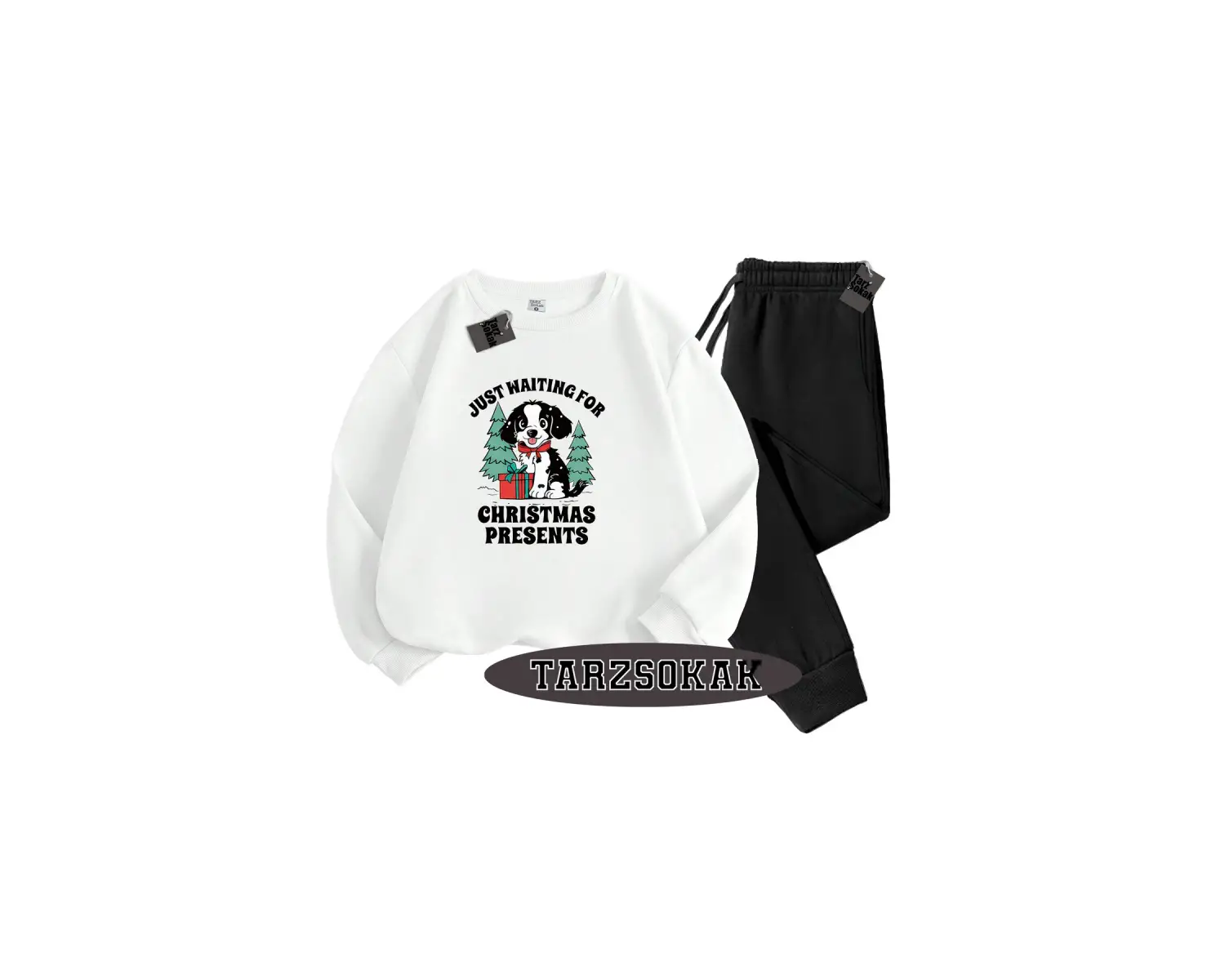 Beyaz Biskilet Just waıtıng Detaylı ikili TAKIM