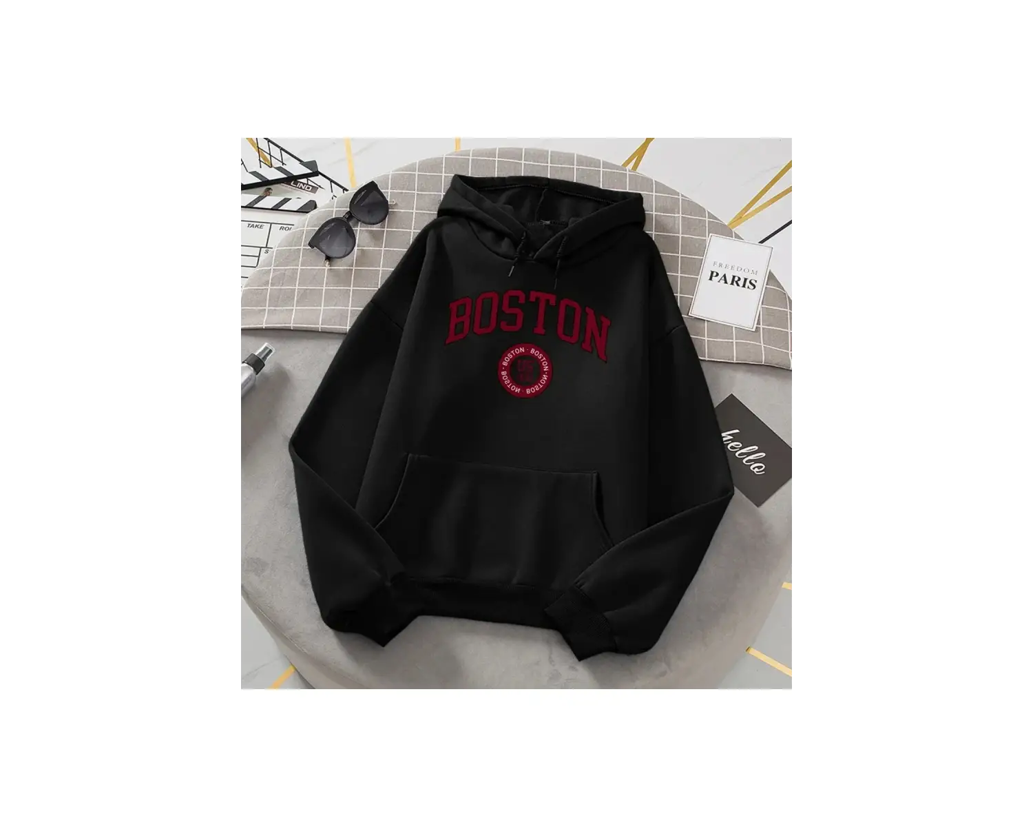 Beyaz Boston şehir abd 1630