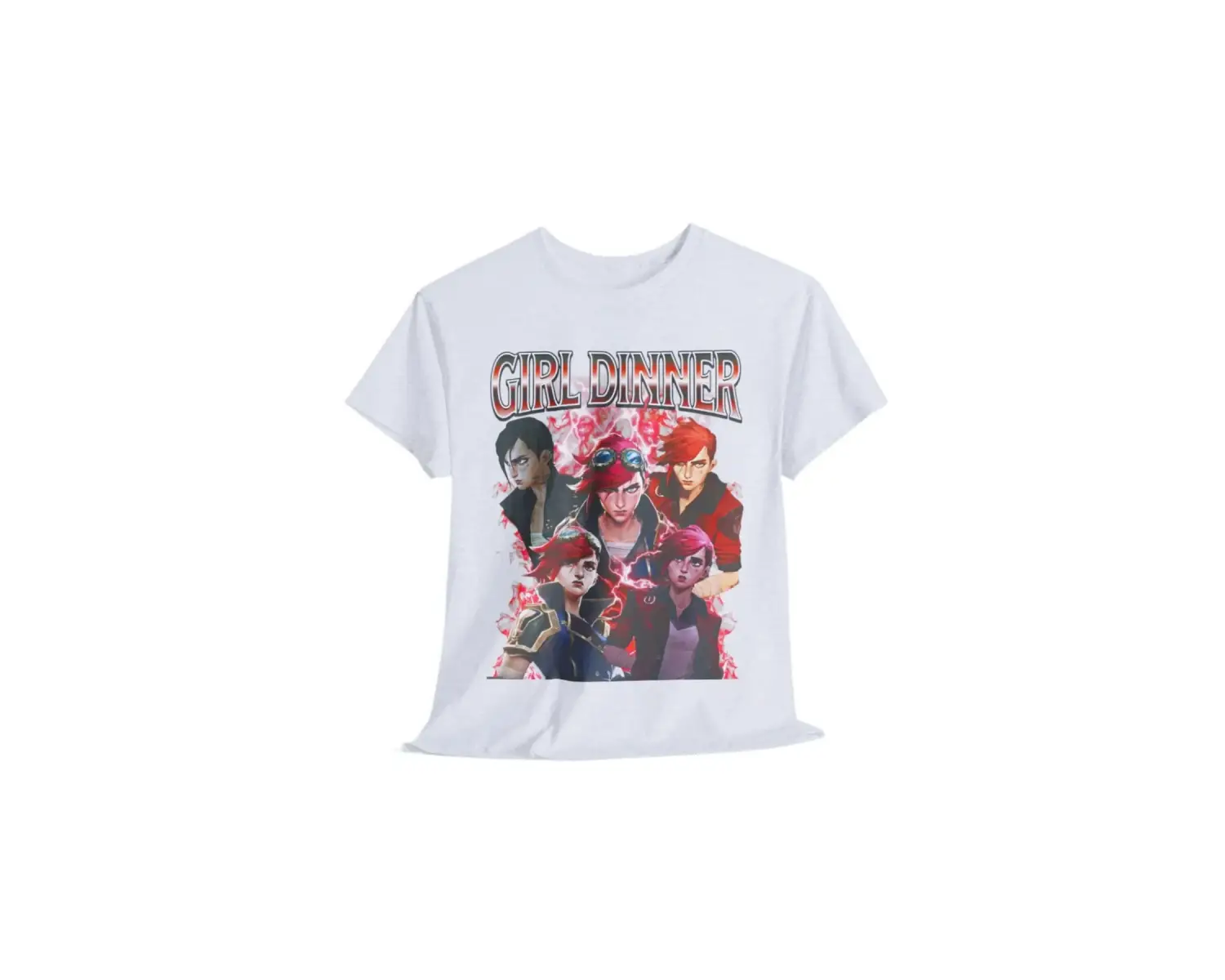 Beyaz Caitlyn Arcane Vintage Streetweed League of Legends Anime