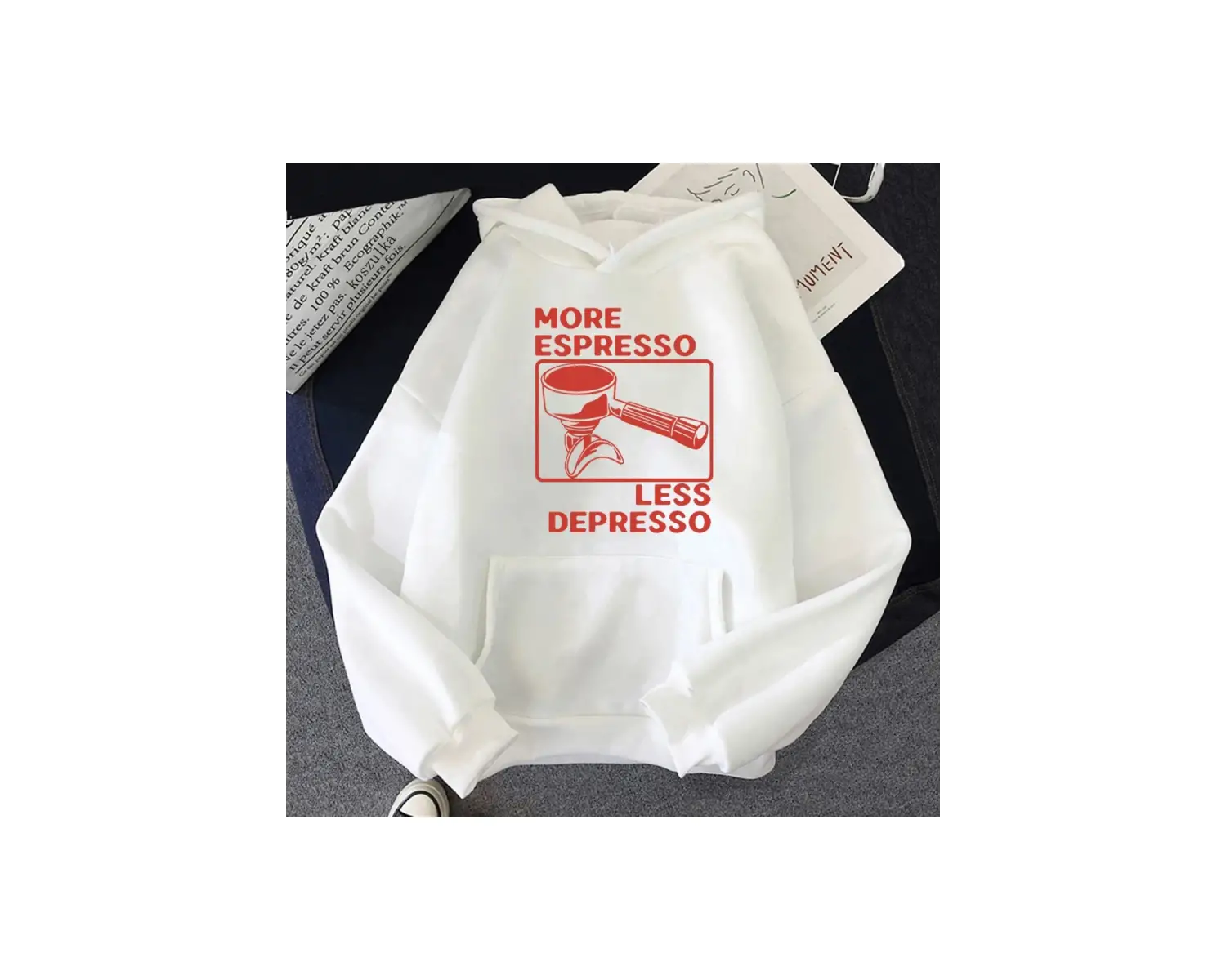 Beyaz Daha Espresso az Depresso Espresso makinesi