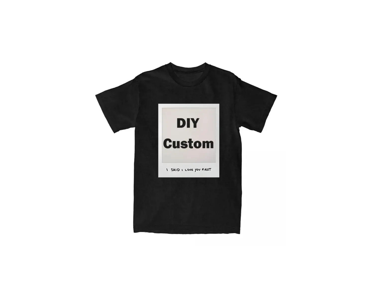 Beyaz DIY Özel Tees Seni İlk Seviyorum, Arkadaşı Arkadaşı Çift G