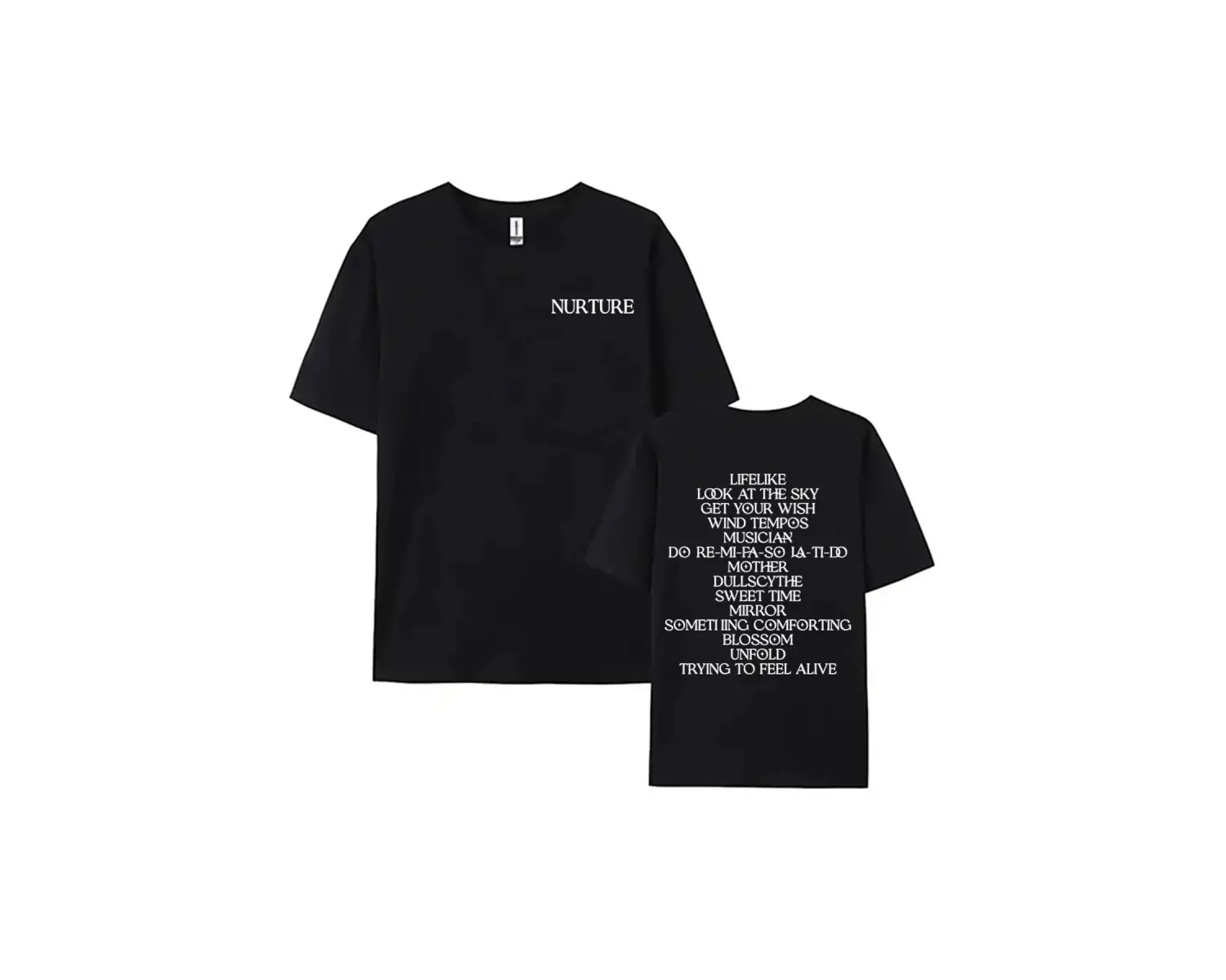 Beyaz Doğa albüm baskı Porter Robinson -gömlek hayranları için yumuş