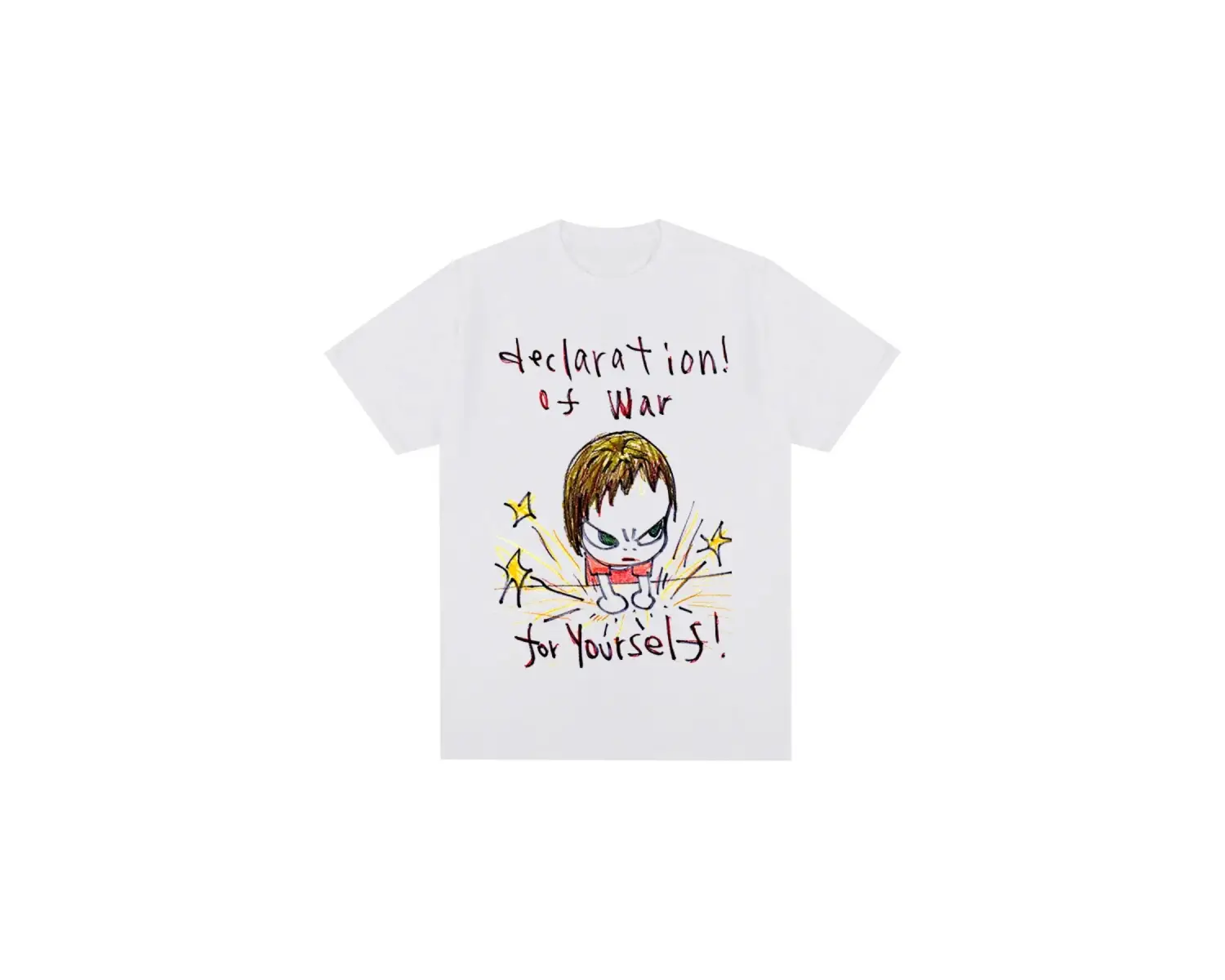 Beyaz Evrensel Karikatür Baskı Gevşek günlük Yaz Basit k T