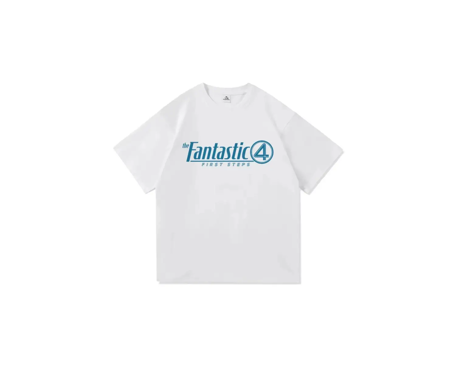 Beyaz Fantastik Dört İlk Adım Film an Harajuku Üstleri Hediye Grafik