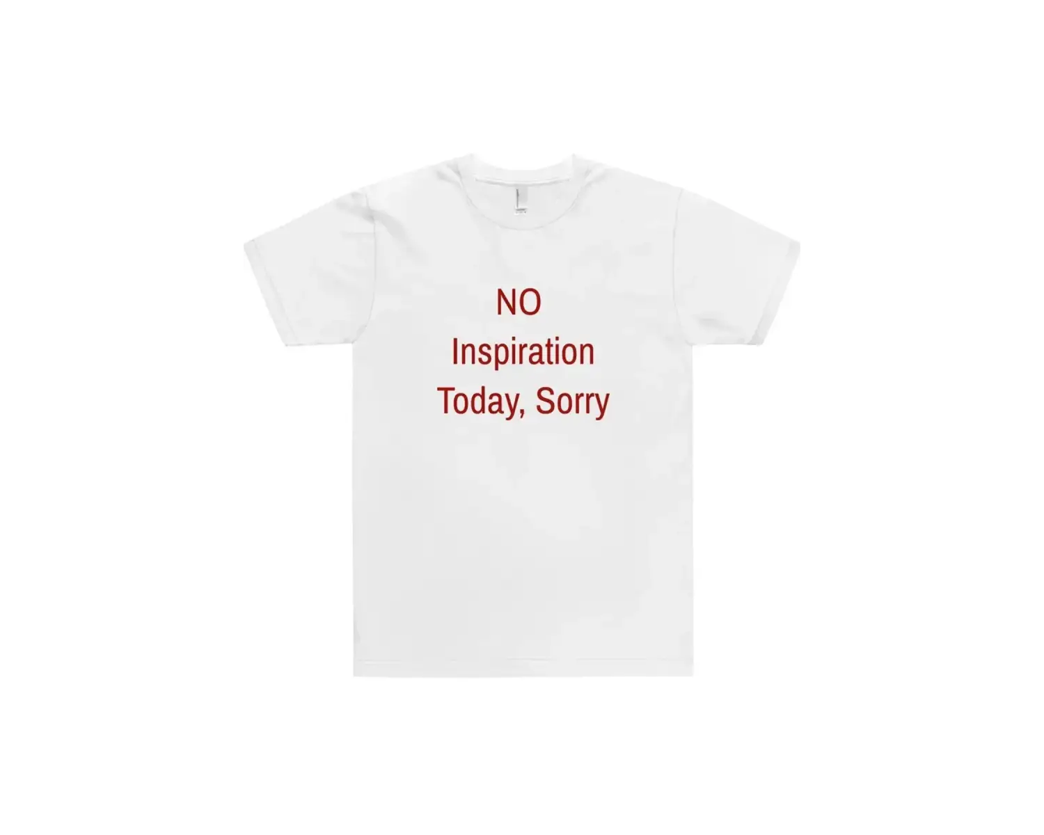 Beyaz Geen Inspiratie Vandaag üzgünüm grappvvrouwen Katoen Hoge Kwaliteit grafit-shirts T-S