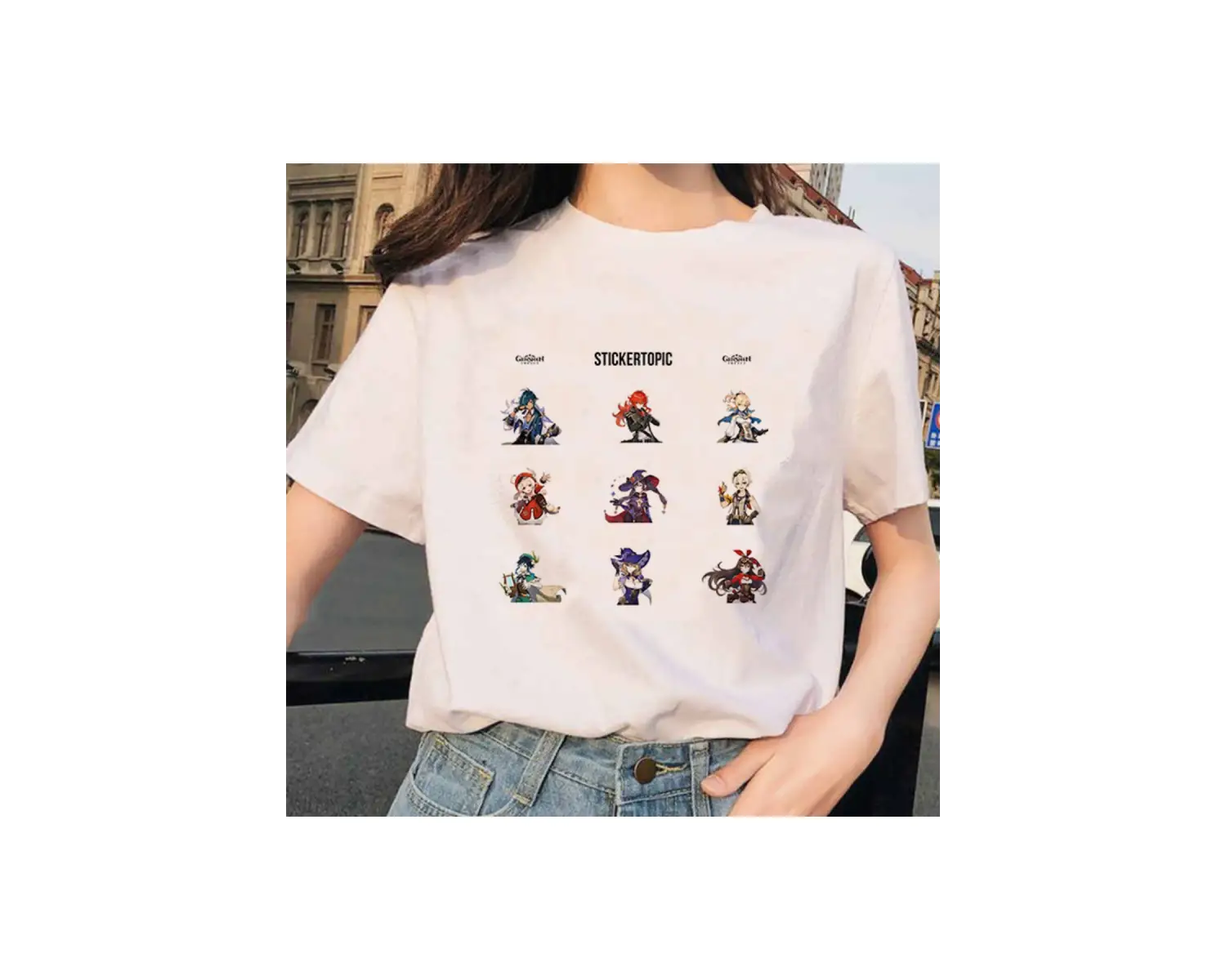 Beyaz Genshin darbe Hu Tao Morax Zhongli Tartaglia Paimon yaz