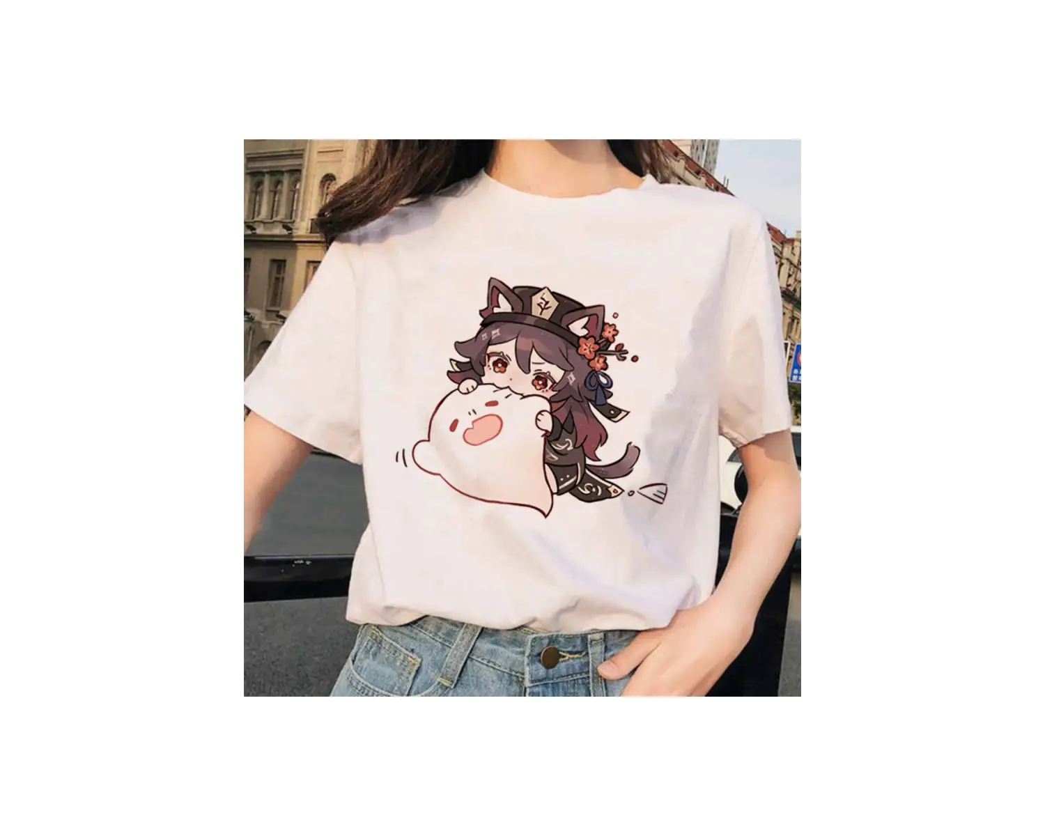 Beyaz Genshin darbe Hu Tao Morax Zhongli Tartaglia Paimon yaz