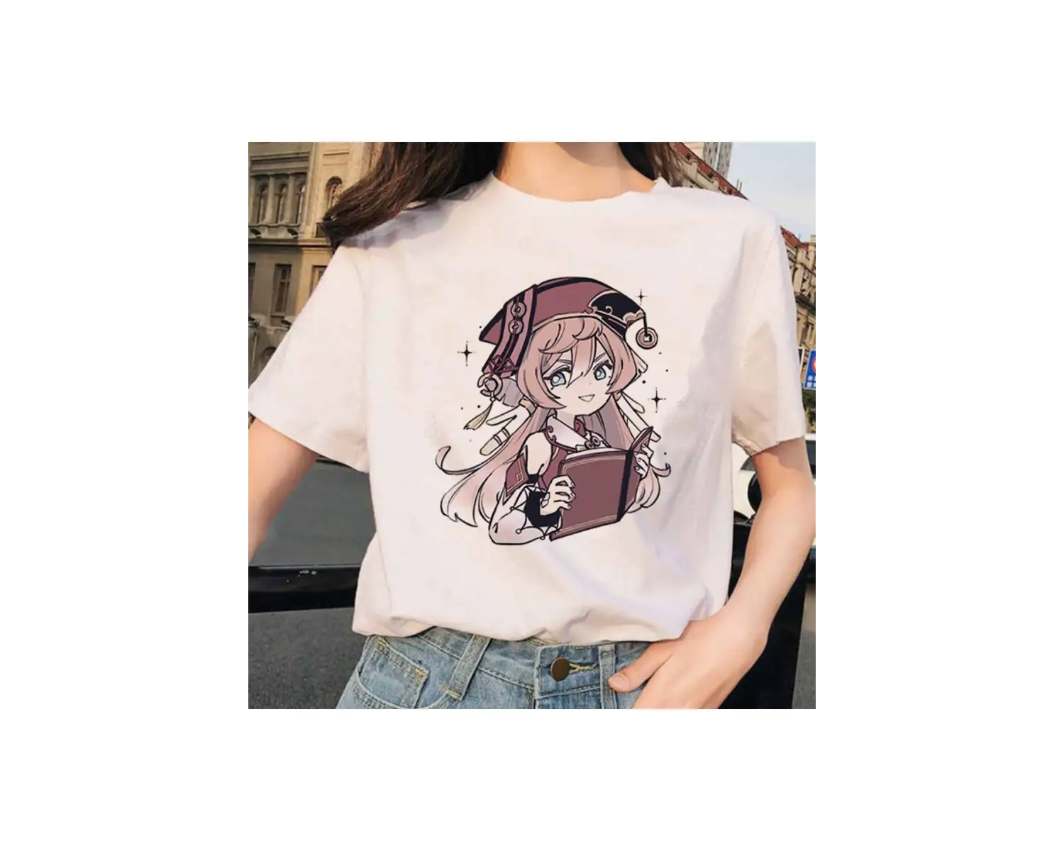 Beyaz Genshin darbe Hu Tao Morax Zhongli Tartaglia Paimon yaz