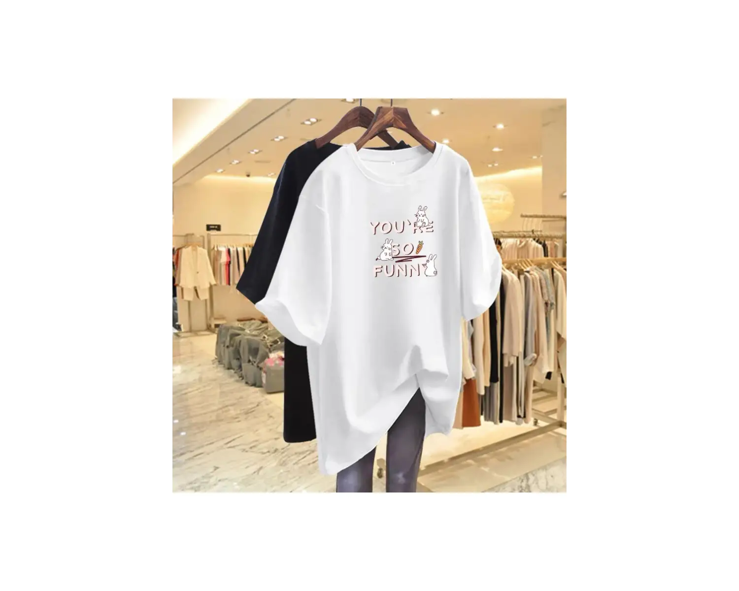 Beyaz Gevşek Yaz Üstleri Kapak Göbek ve Daha İnce Görünmenizi Sağlayın Grafik