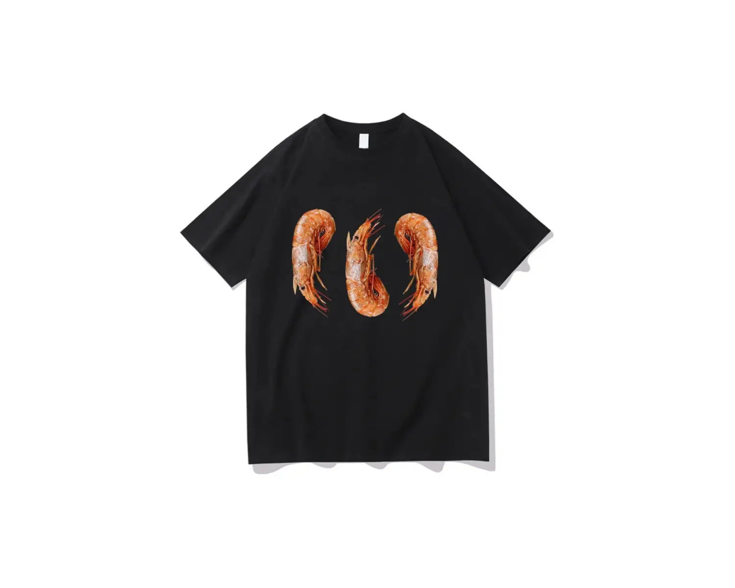 Beyaz Gil Sadece 86d Balık Tshirt Ahtapot Şef Komik/ Harajuku Yaz Üstleri U