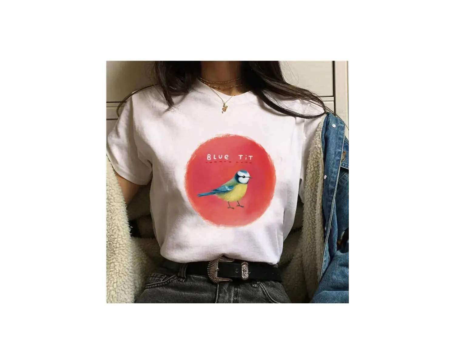 Beyaz Gine domuzu yaz eğlenceli baskı Harajuku üstleri ayanlar temelk