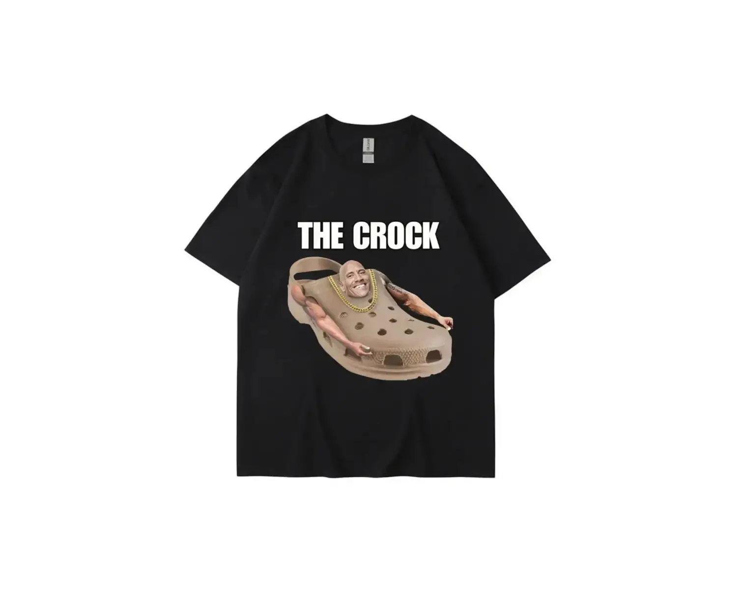 Beyaz Güveç Dwayne Johnson Komik Meme Şaka Mizah yazlık Grafik Üstleri S