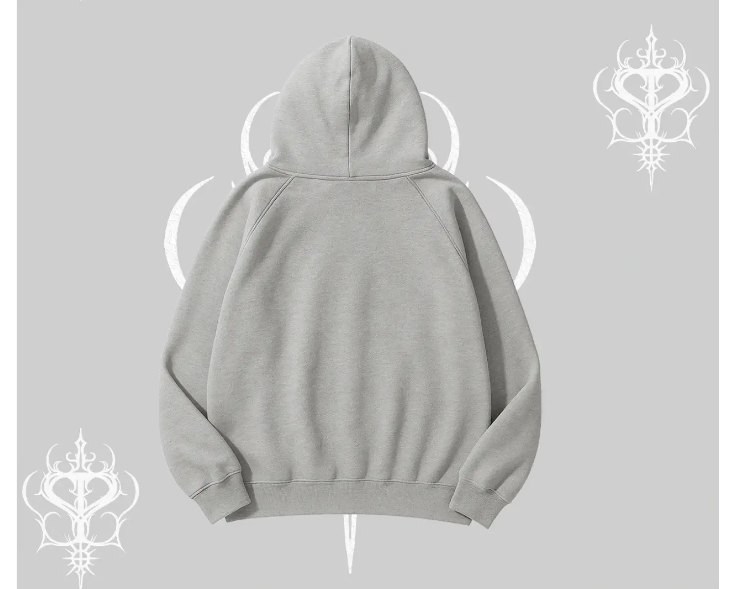 Beyaz Hırka Sweatshirt Özel logolu