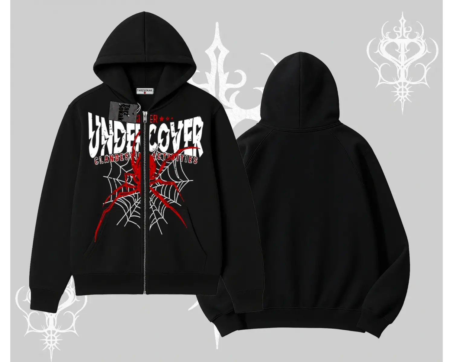 Beyaz Hırka Sweatshirt Spider Undercover