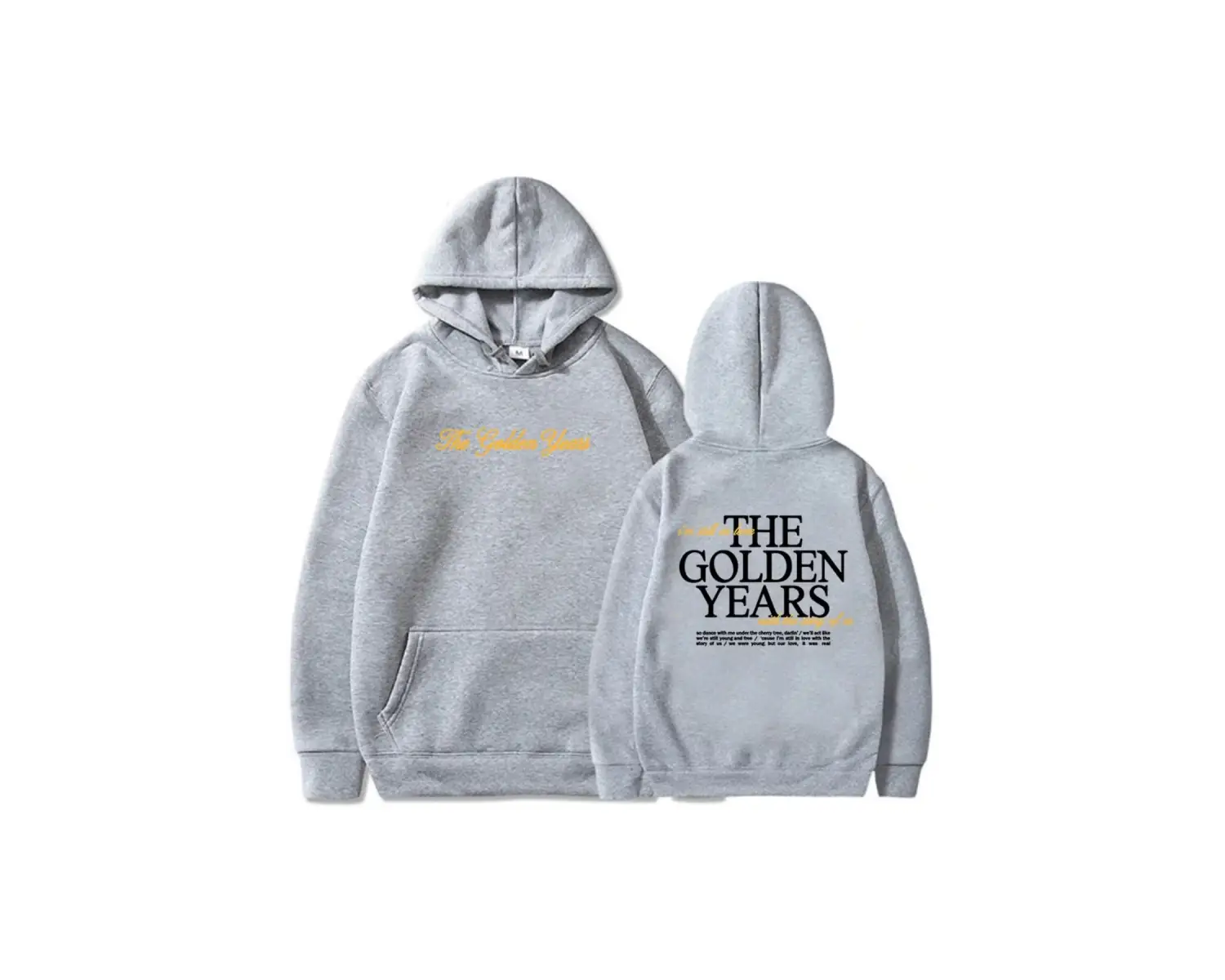 Beyaz Hoodies Joshua Bassett altın yıl tur Moletom Feminino