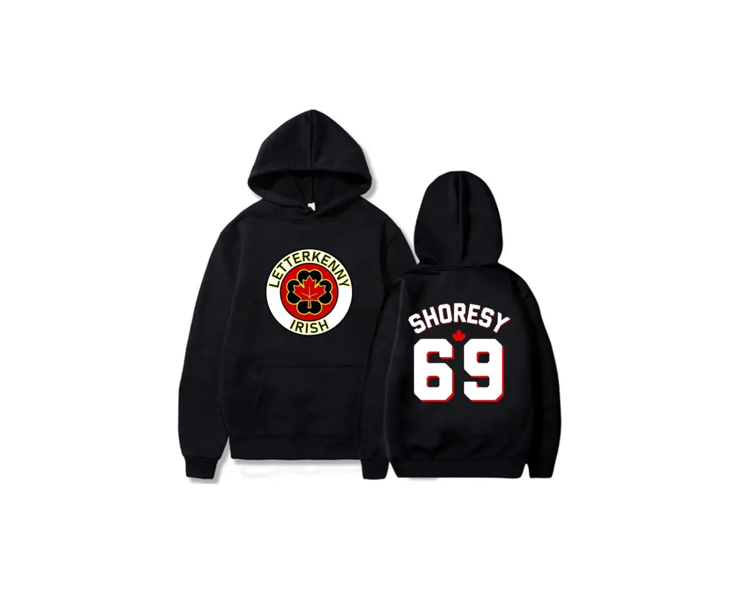 Beyaz Hoodies Shoresy69 Sudbury yabanmersini buldog Hip Hop