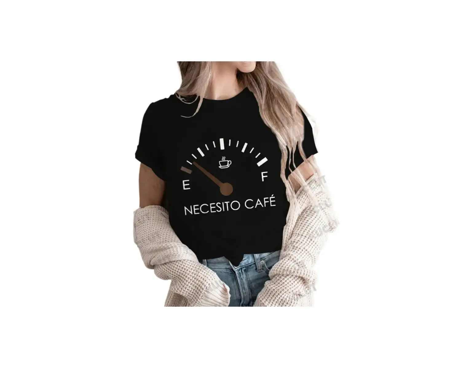 Beyaz İspanyolca Kahveya İhtiyacım Var Yaratıcı Nefes