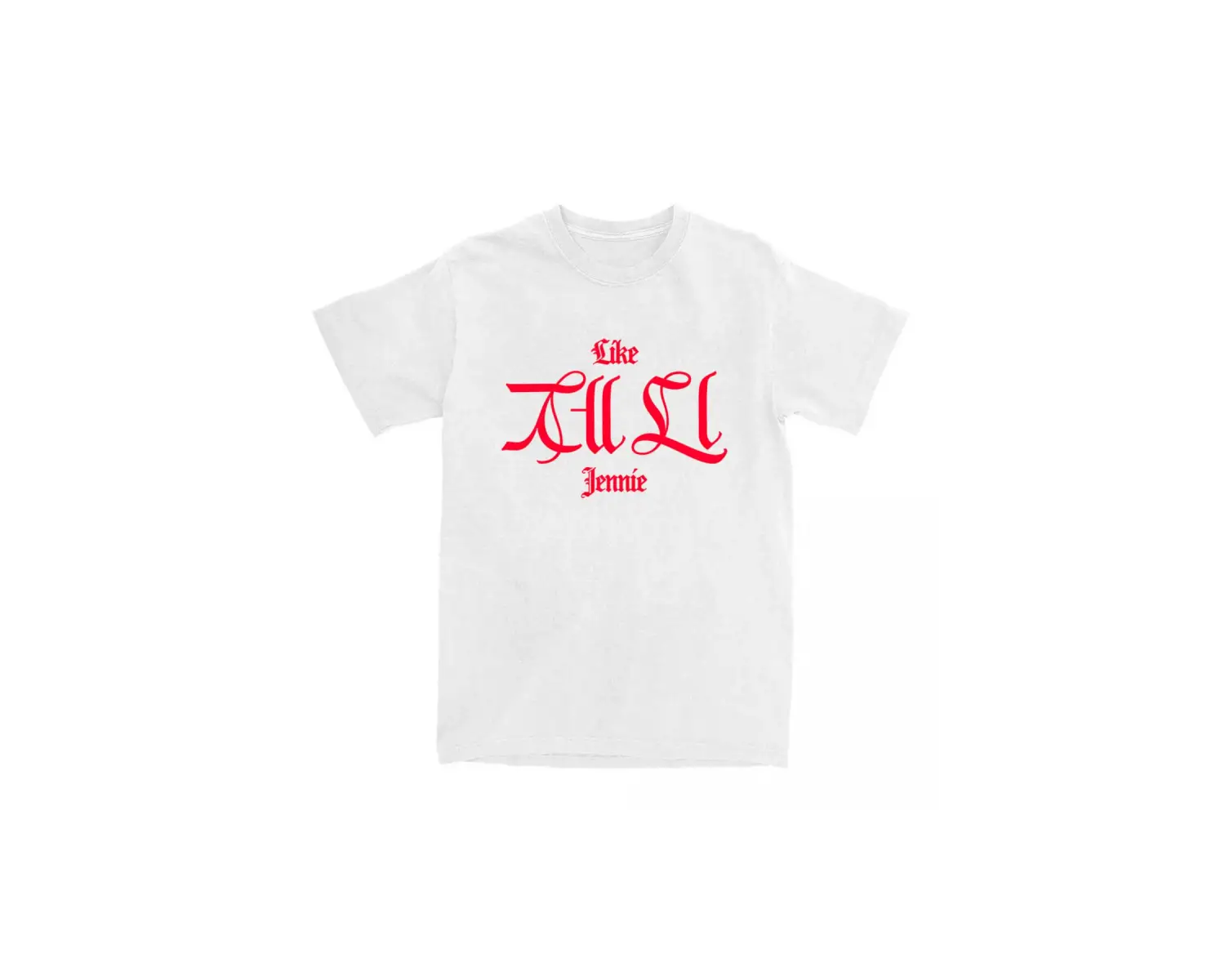 Beyaz JENNIE gibi Tek Jennie Yakut Albümü Baskı leri Kore Şarkıcı T G