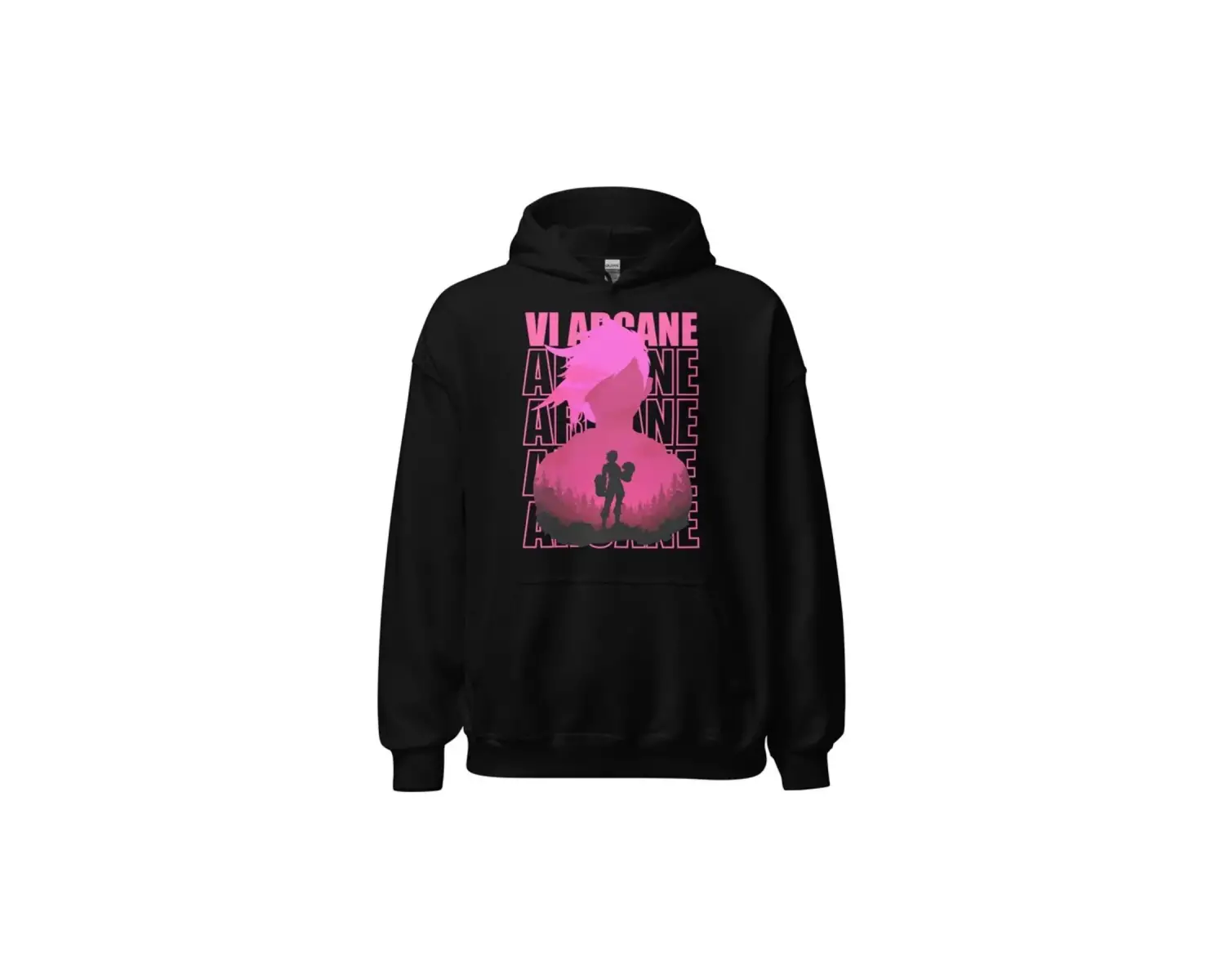 Beyaz Jinx Arcane Anime Karikatür Hediye Anime Lover Jinx Grafik Tüm Boyut Kazak Uzun Kollu