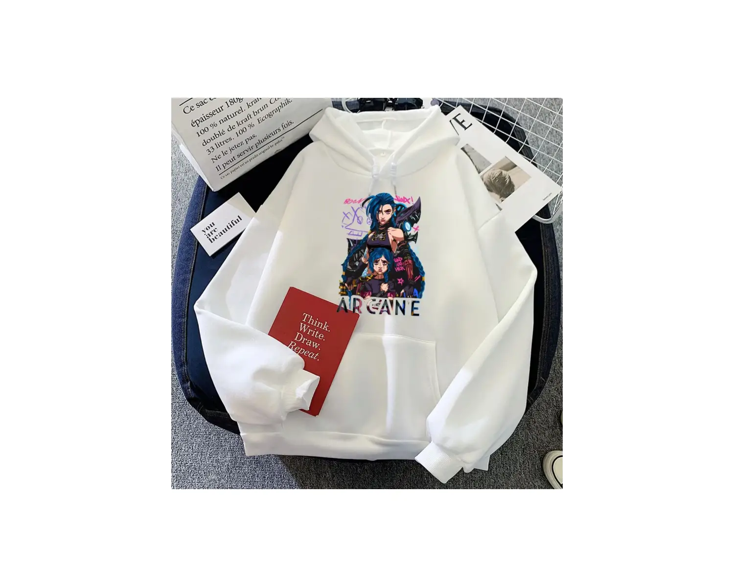 Beyaz Jinx Arcane Rahat Oyun