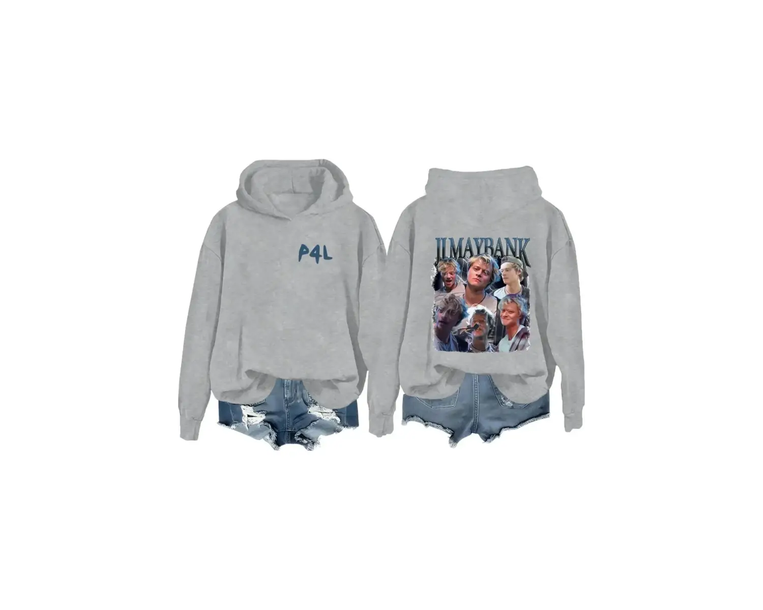 Beyaz JJ Maybank Balıkçılık Charters OBX Hoodie JJ Maybank Balıkçılık Charters JJ Maybank Bal