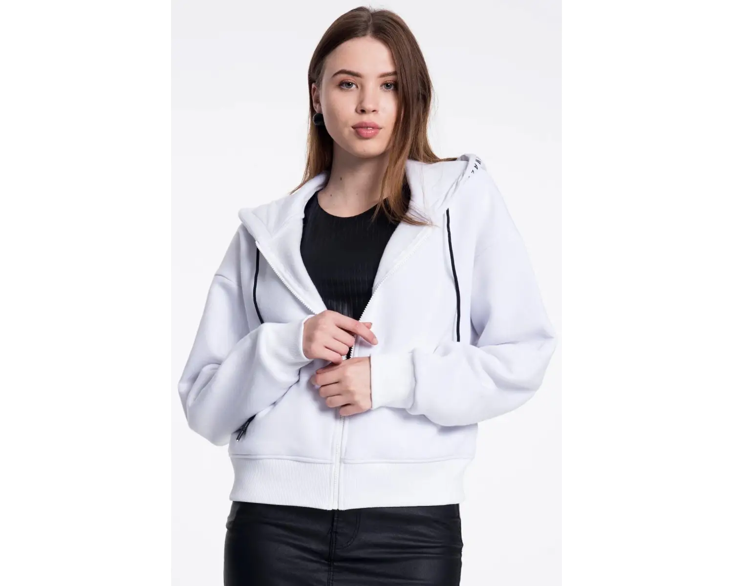 Beyaz Kadın Sweatshirt