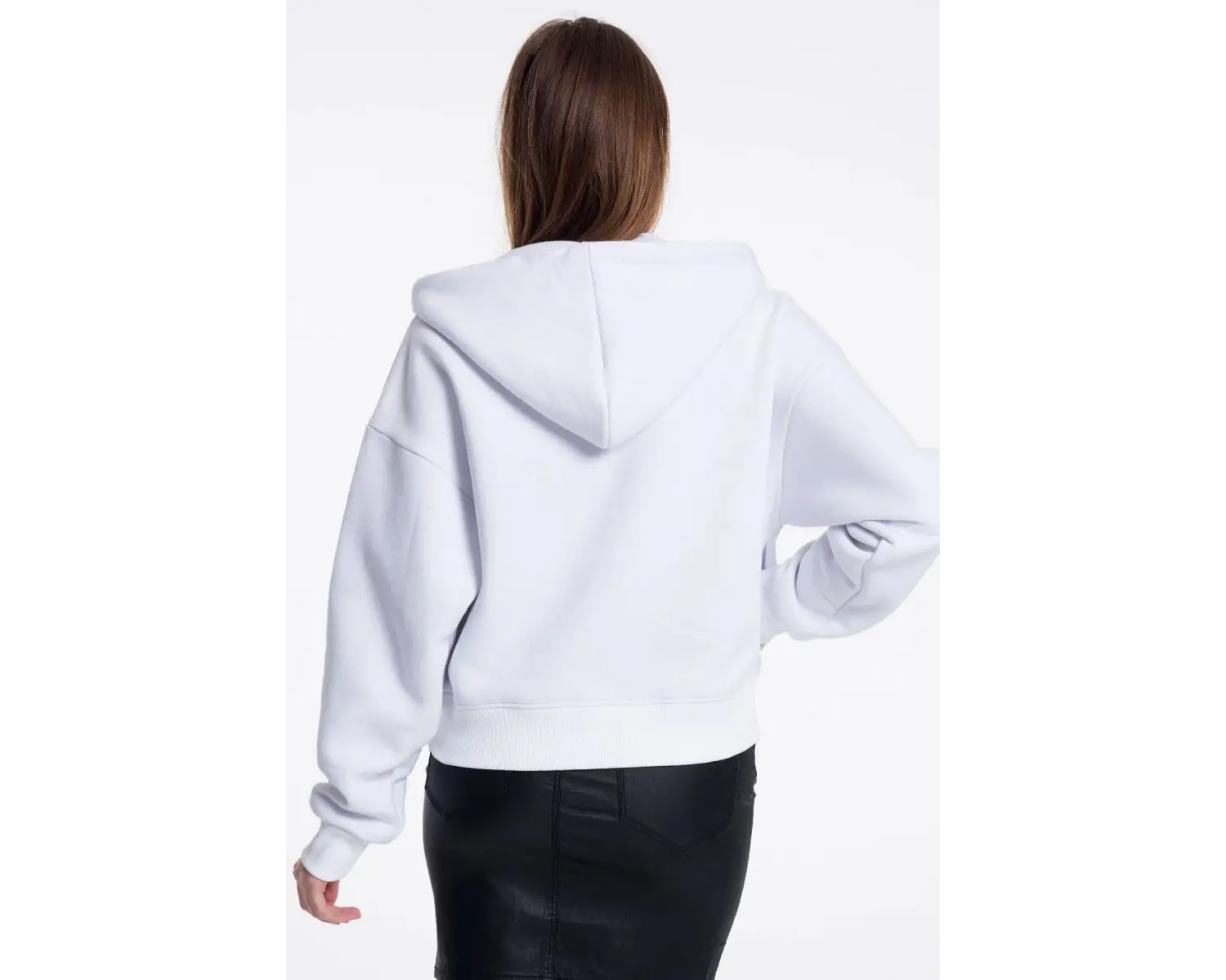 Beyaz Kadın Sweatshirt