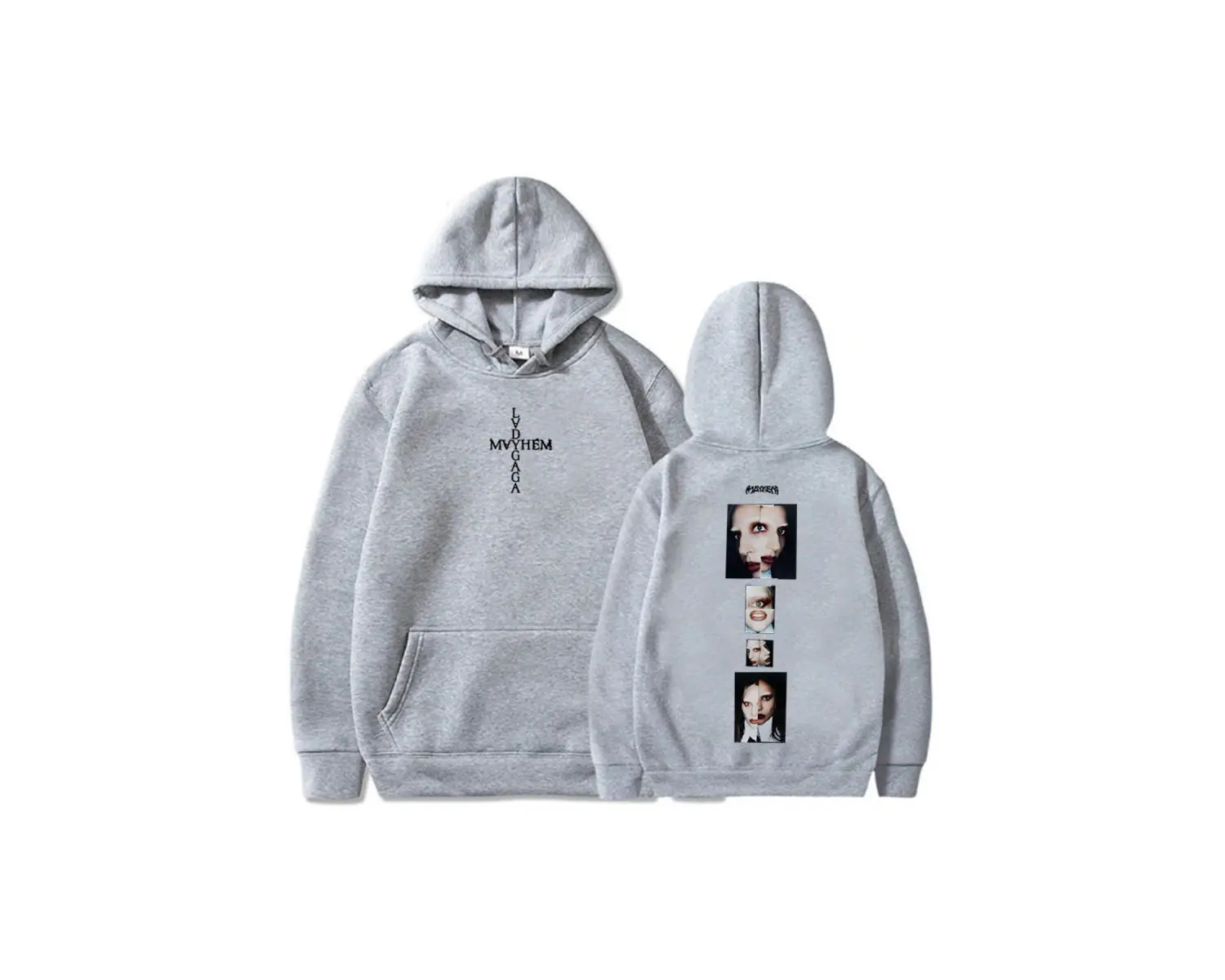 Beyaz kıcı Lady Gaga Mayhem Albümü Moda için Pol