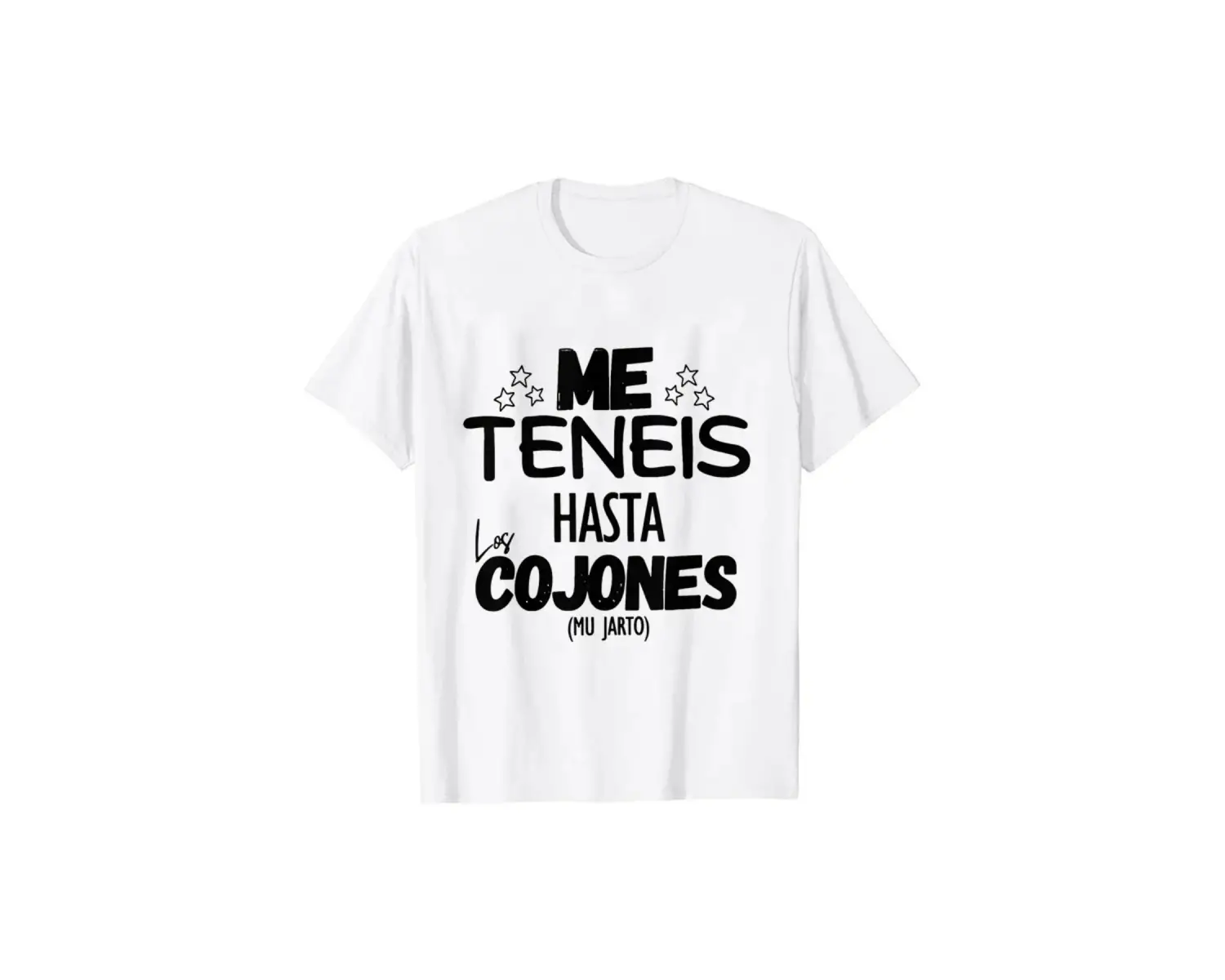 Beyaz Komik İspanyol İfadeleri Şakalar Bula Kadar Var Sokak Şıklığı Unisex Yumuşak Er