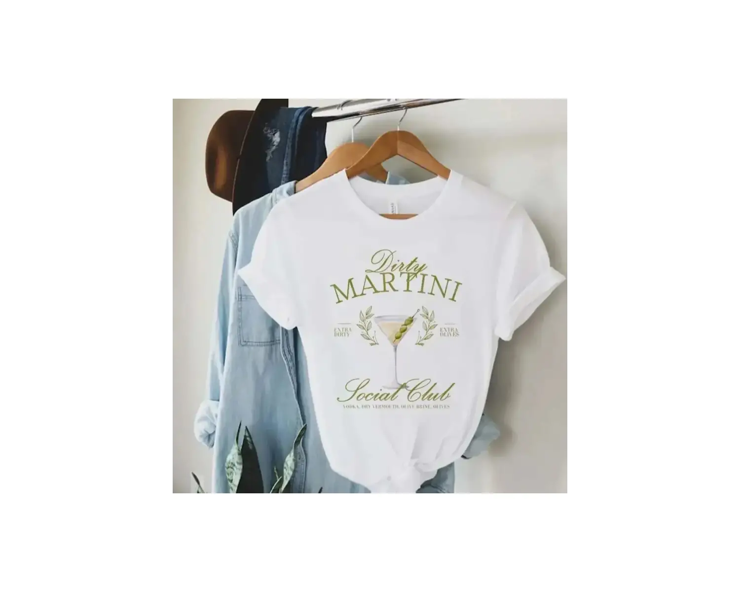 Beyaz Kore Marka Saf Zarif Baskı Yuvarlak Boyun G