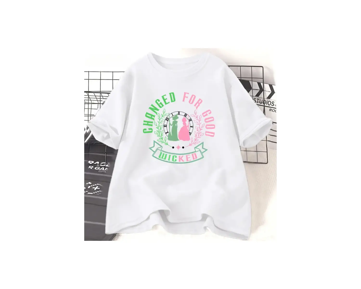 Beyaz Kötü İyi Defy Yerçekimi Kötü Müzikal Sihirbazı Grafik Tees