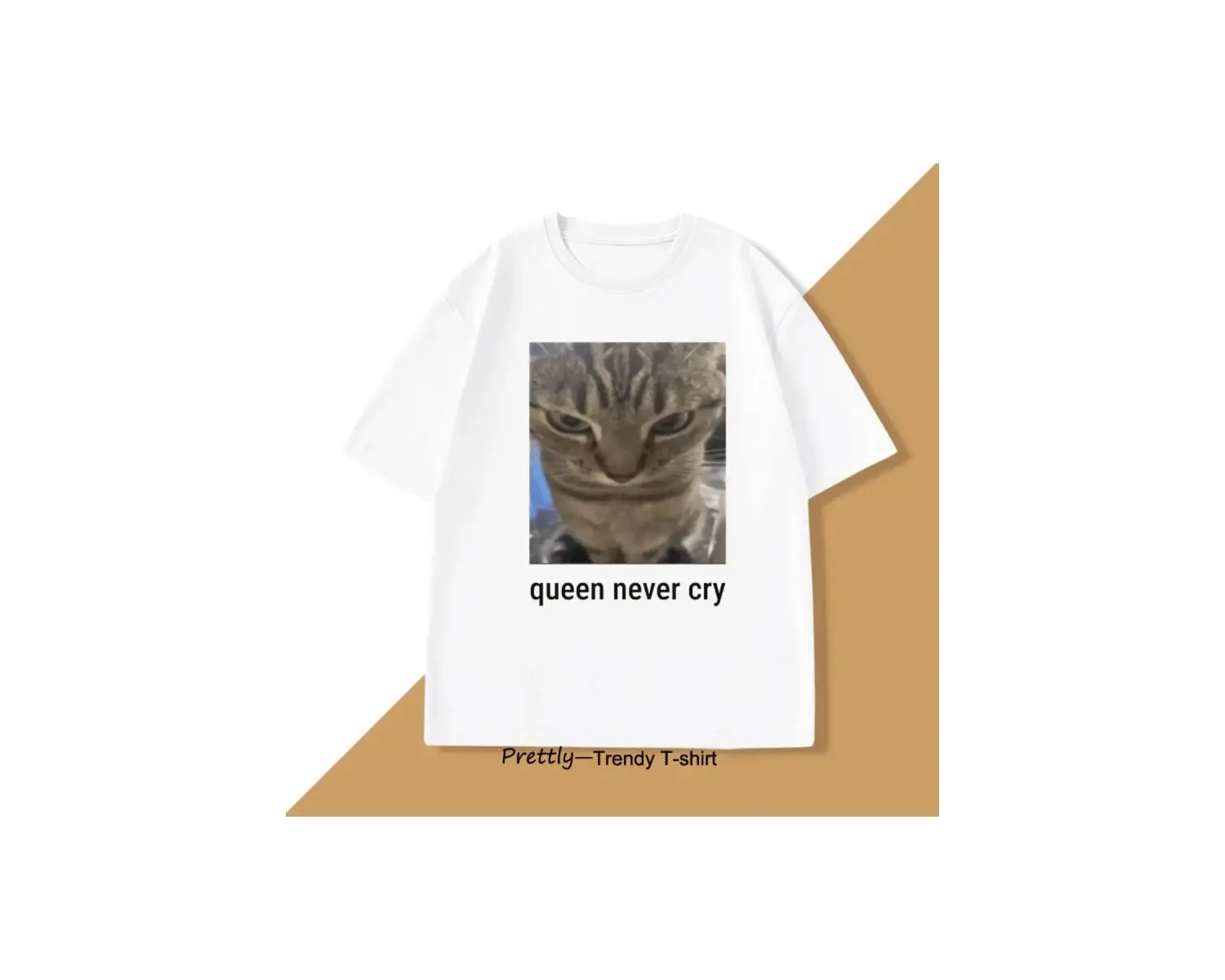 Beyaz Kraliçe Asla Ağlama Meme Komik leri Meme Aptal Kedi Mizah Ba