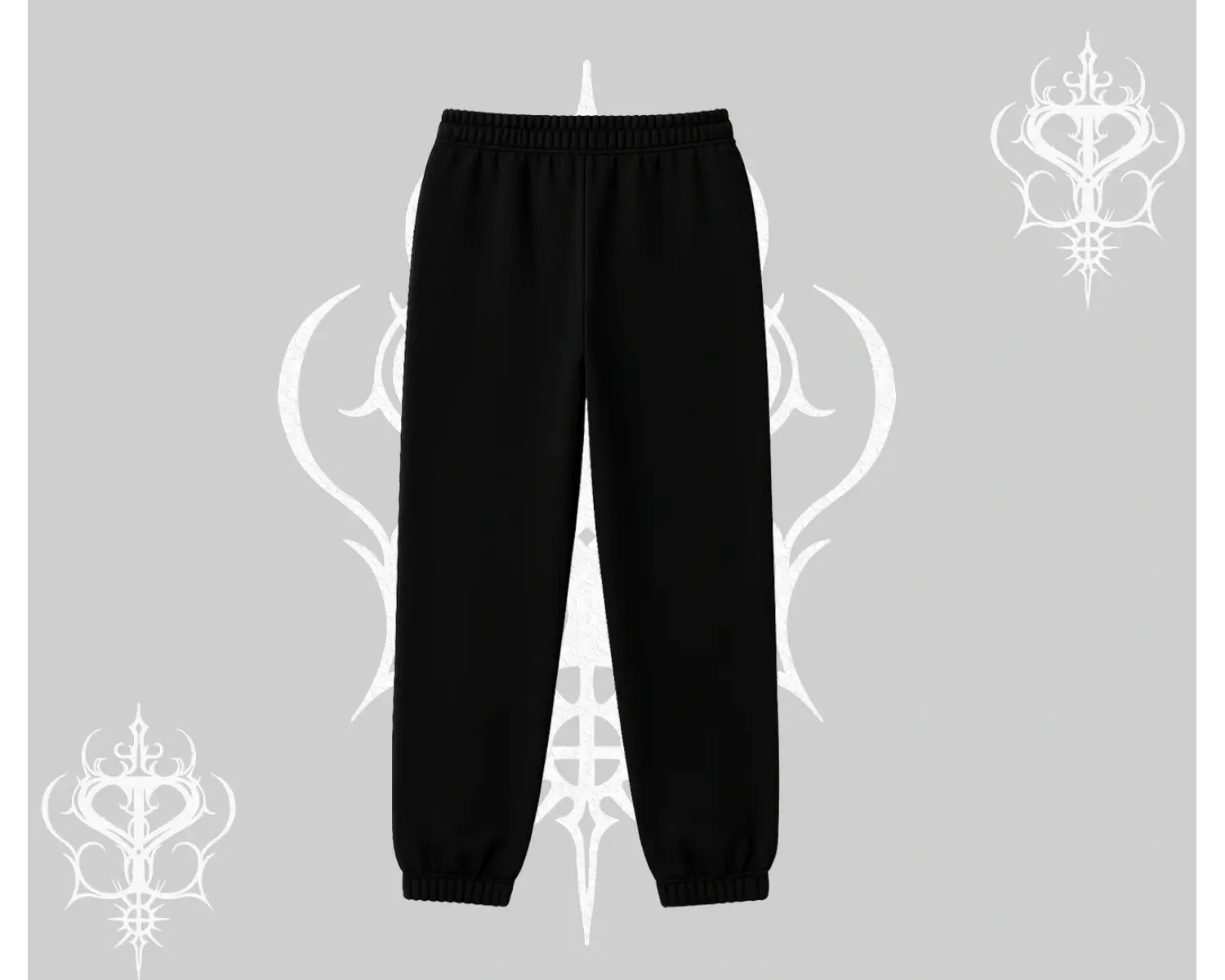 Beyaz Lastikli Eşofman Altı Vampir Dış