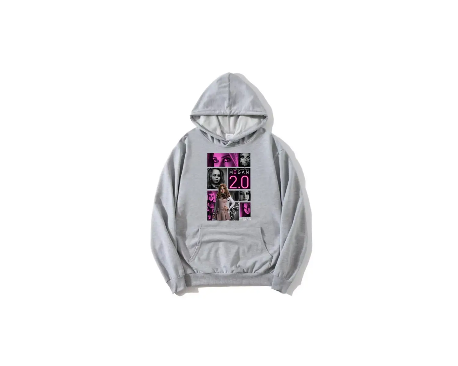 Beyaz M3GAN 2.0 Korku Filmi Grafik Moda uokak Şıklığ