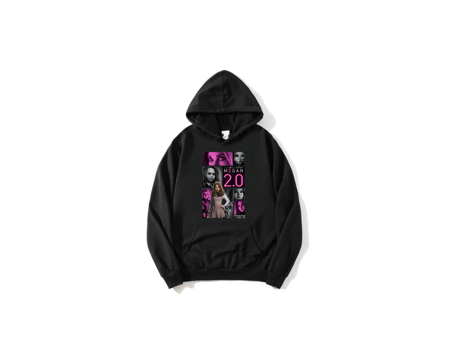 Beyaz M3GAN 2.0 Korku Filmi Grafik Moda uokak Şıklığ