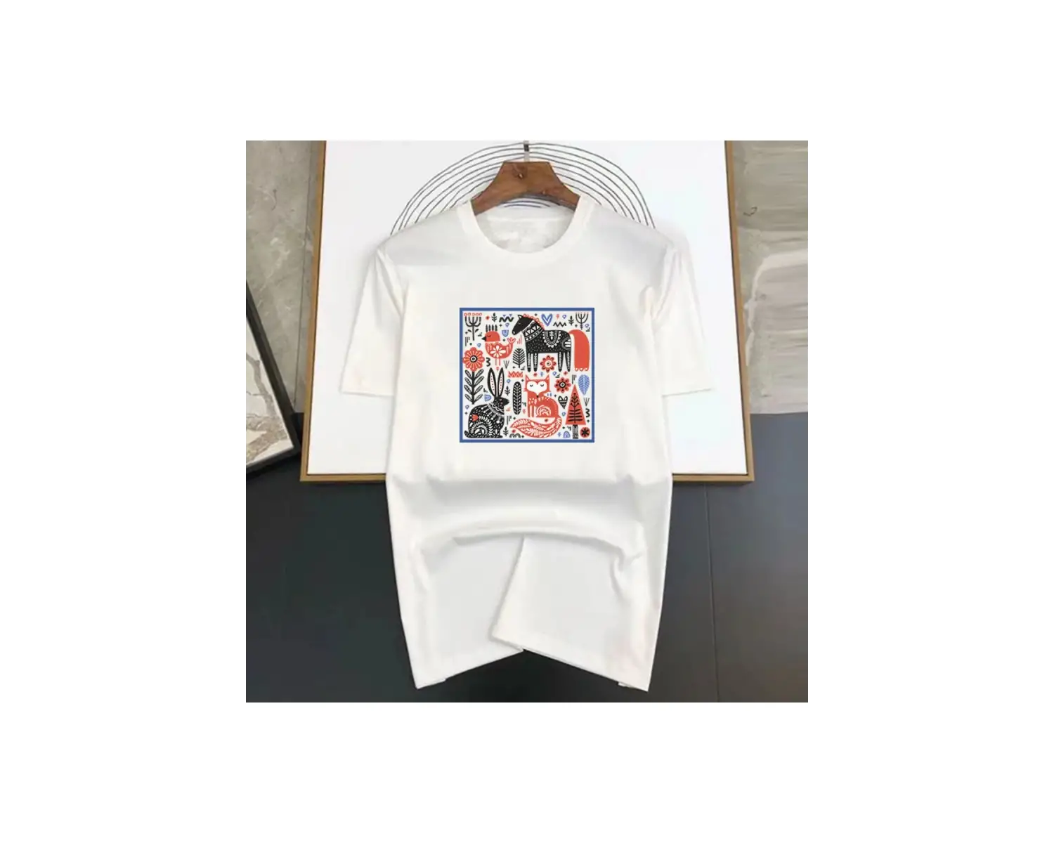 Beyaz Merhaba Dünya Yaz Trendy Gevşek Kodu İtiraf Eğlenceli Çift Yarım Koll