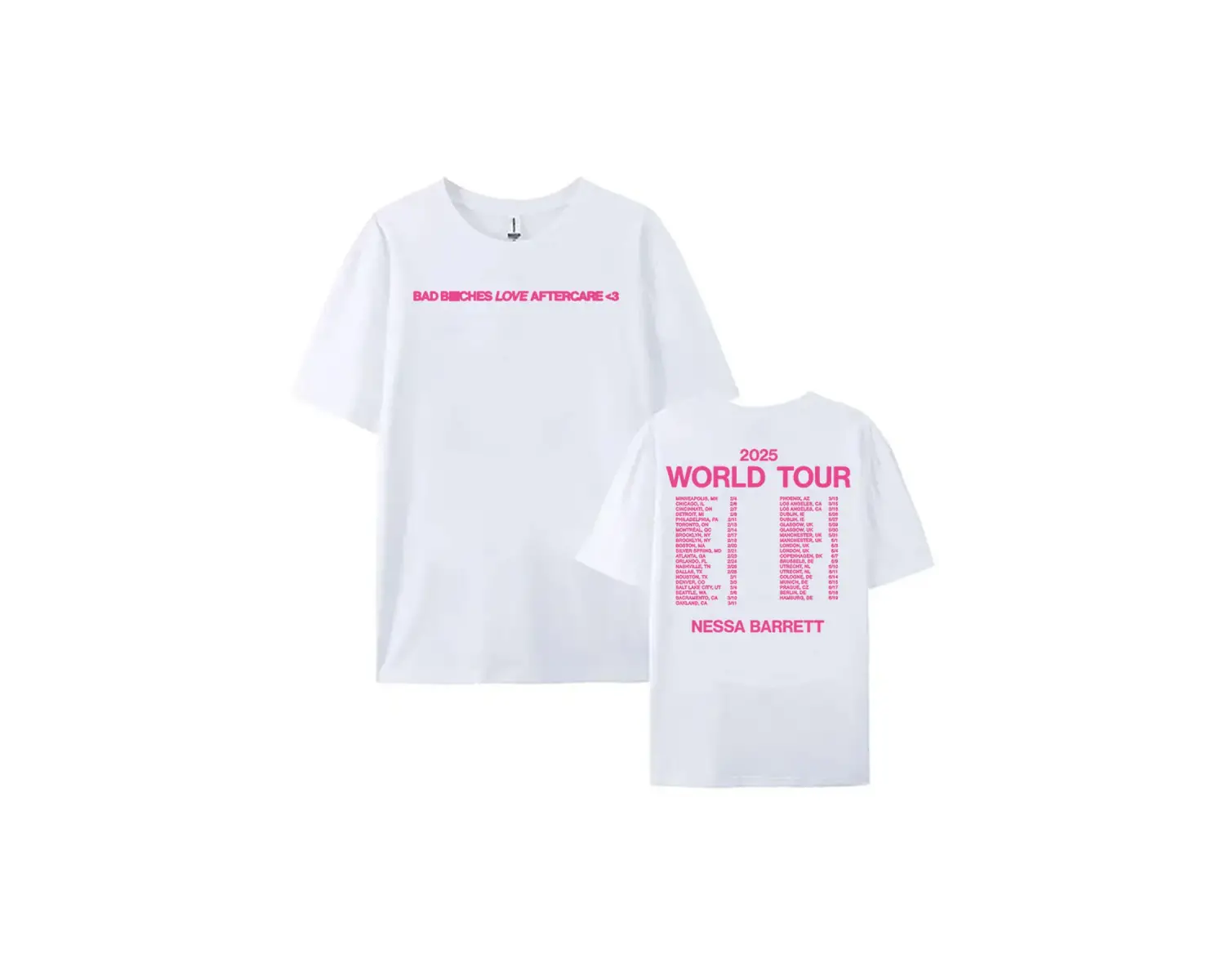 Beyaz Nessa Barrett Dünya Turu Yeni leri Bakım Sonrası Albümü Grafik Kısa