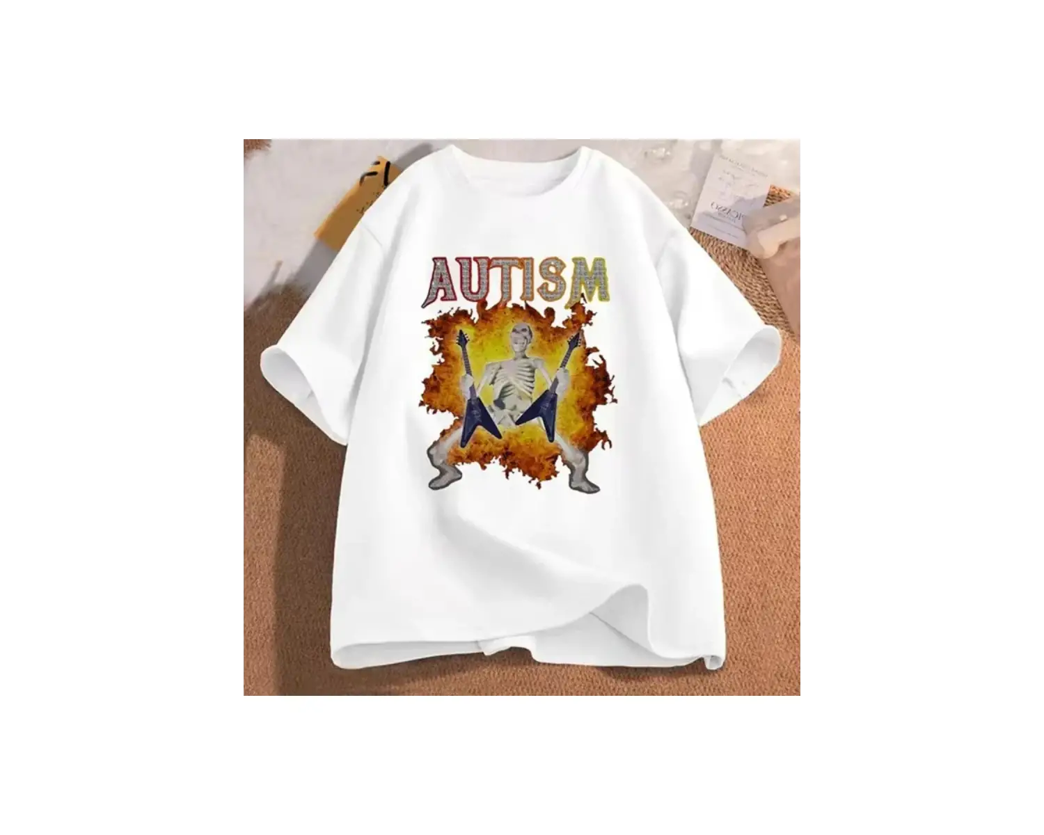 Beyaz Otistik Komik İskelet Sinirli İskelet Meme