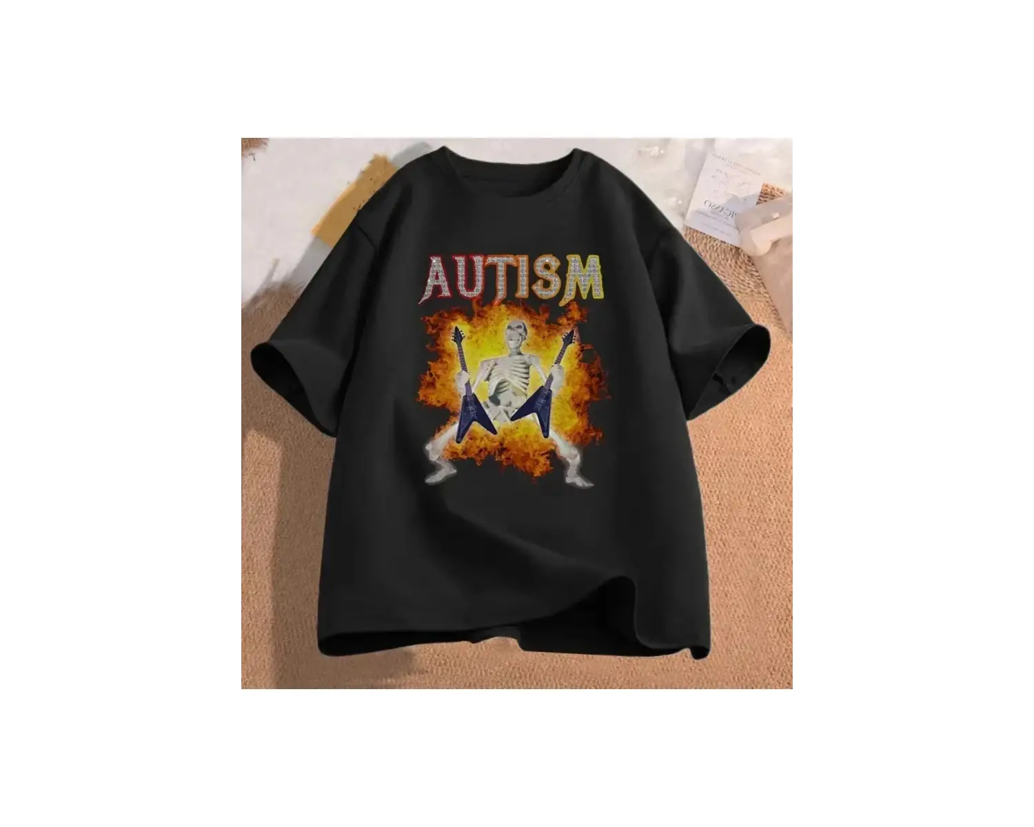 Beyaz Otistik Komik İskelet Sinirli İskelet Meme