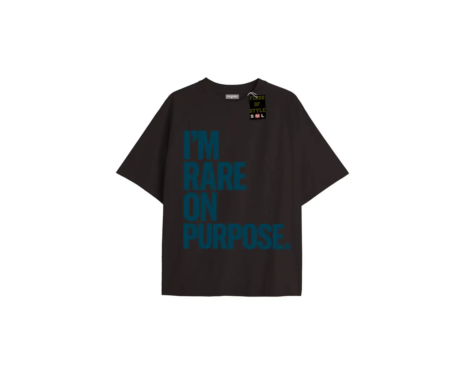 Beyaz Oversize T-shirt ımrareonpurose Özel tasarım