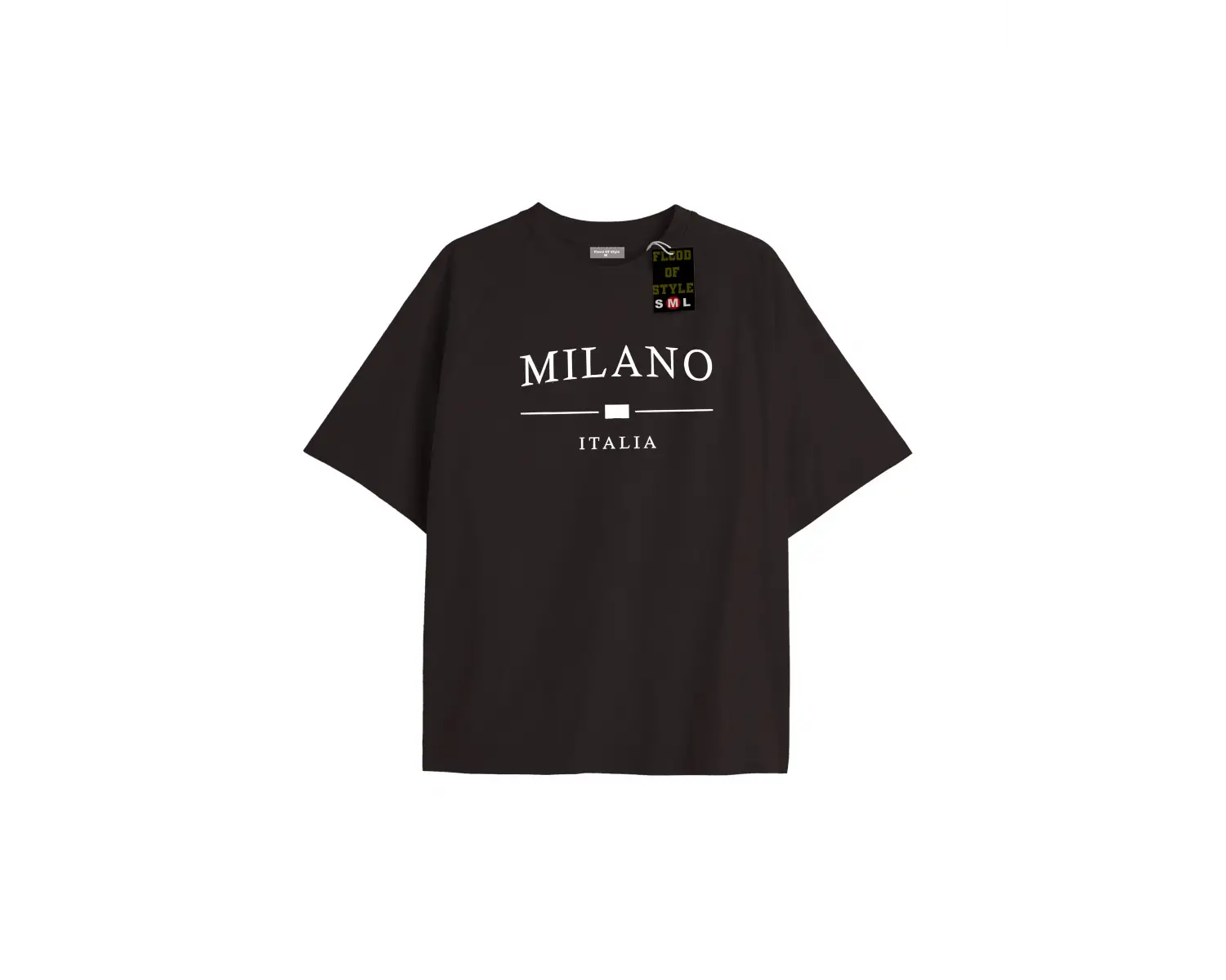 Beyaz Oversize T-shirt milono Özel tasarım